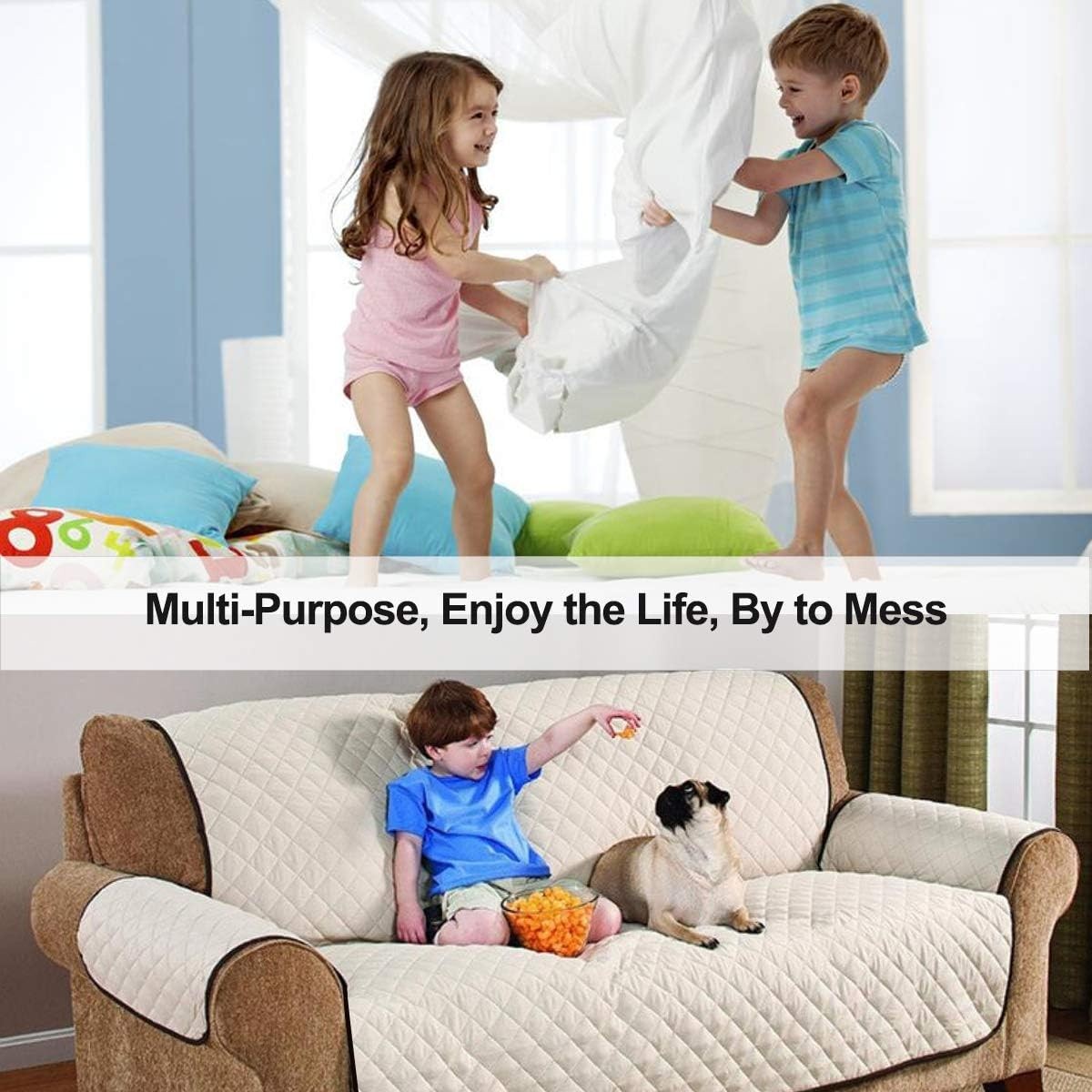 Bed Sheet Clip Straps - 2 Way Adjustable Crisscross Sheet Corner Holder Strap...