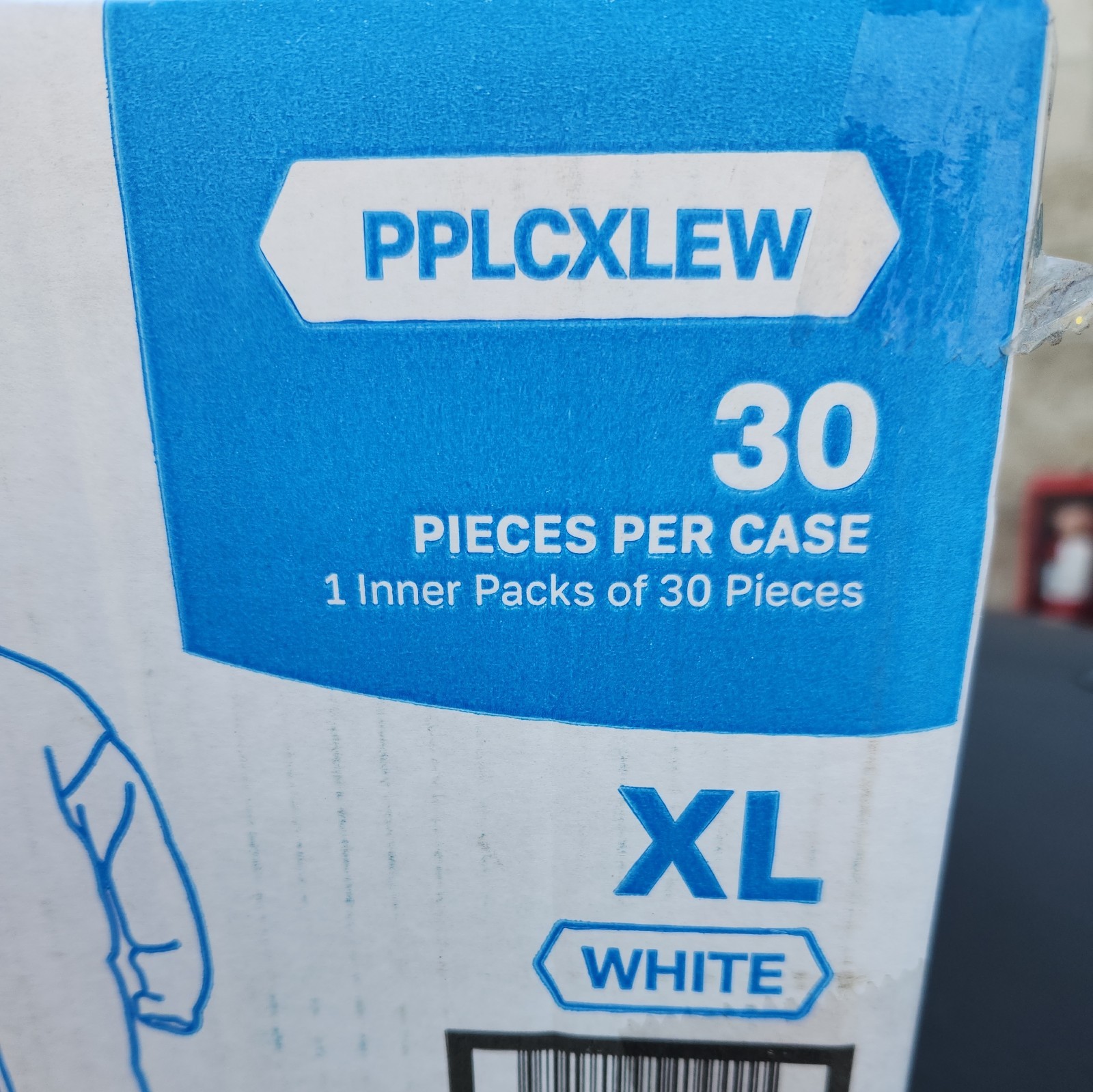 XL Lab Coat White Ambishield Disposable Polypropylene w/ snaps 30 per case