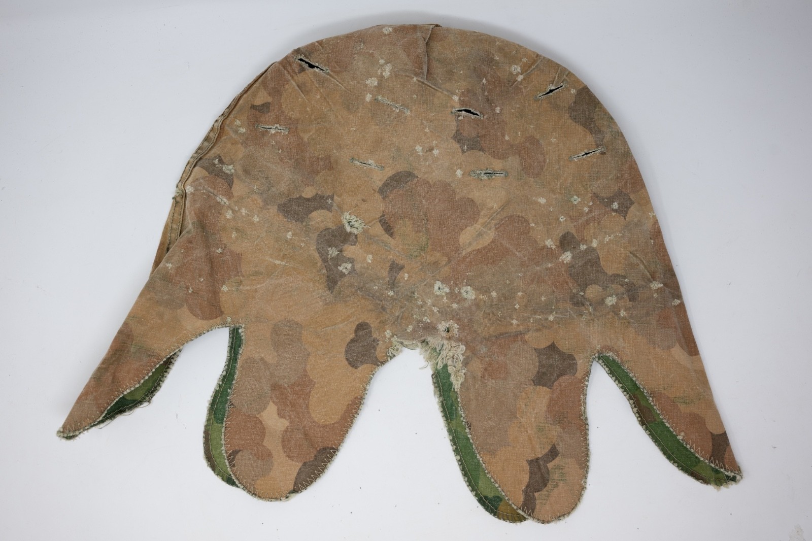 Vietnam War US Army Helmet Cover Mitchell Original Camouflage 1970s