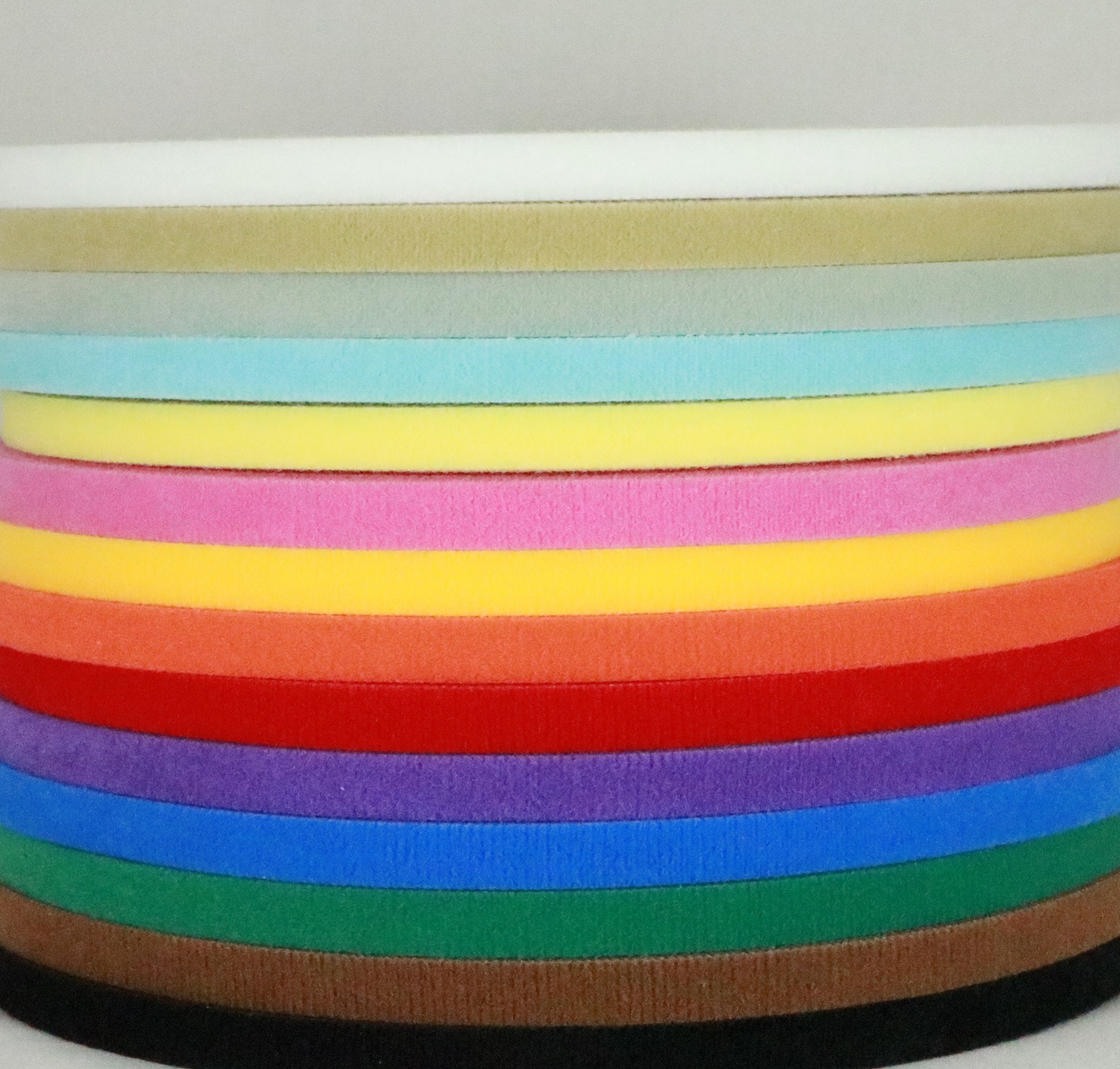 Ultra thin VELCRO® brand hook&loop tape double sided Widths: 3/4'', 1", & 1 1/2"