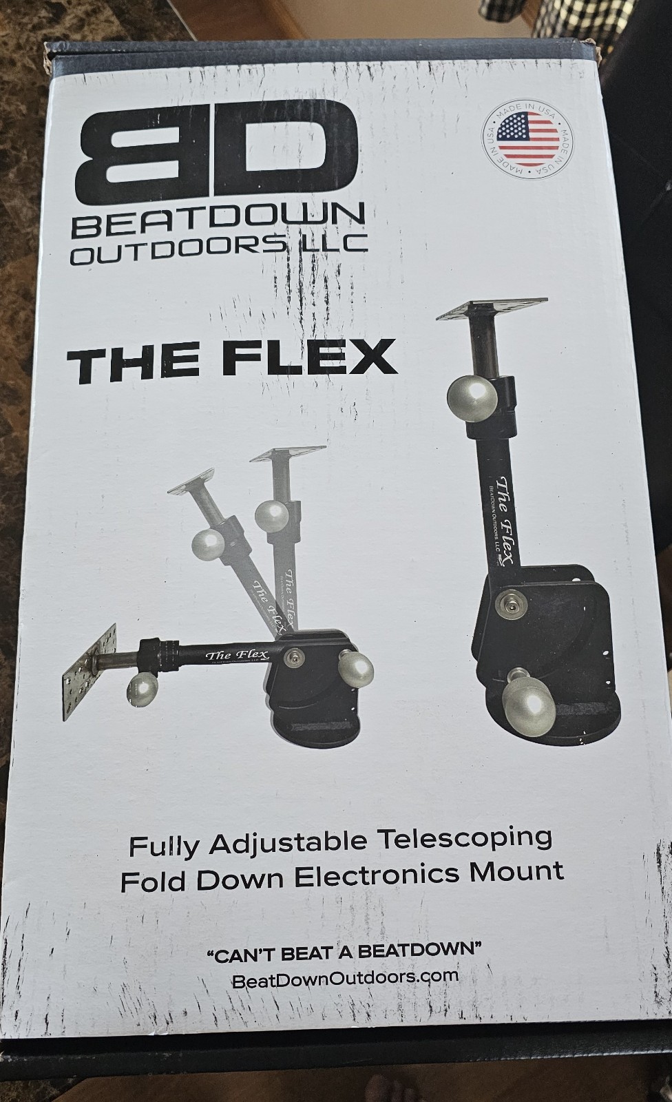 BeatDown Outdoors The Flex Sonar Fold-Down Mount