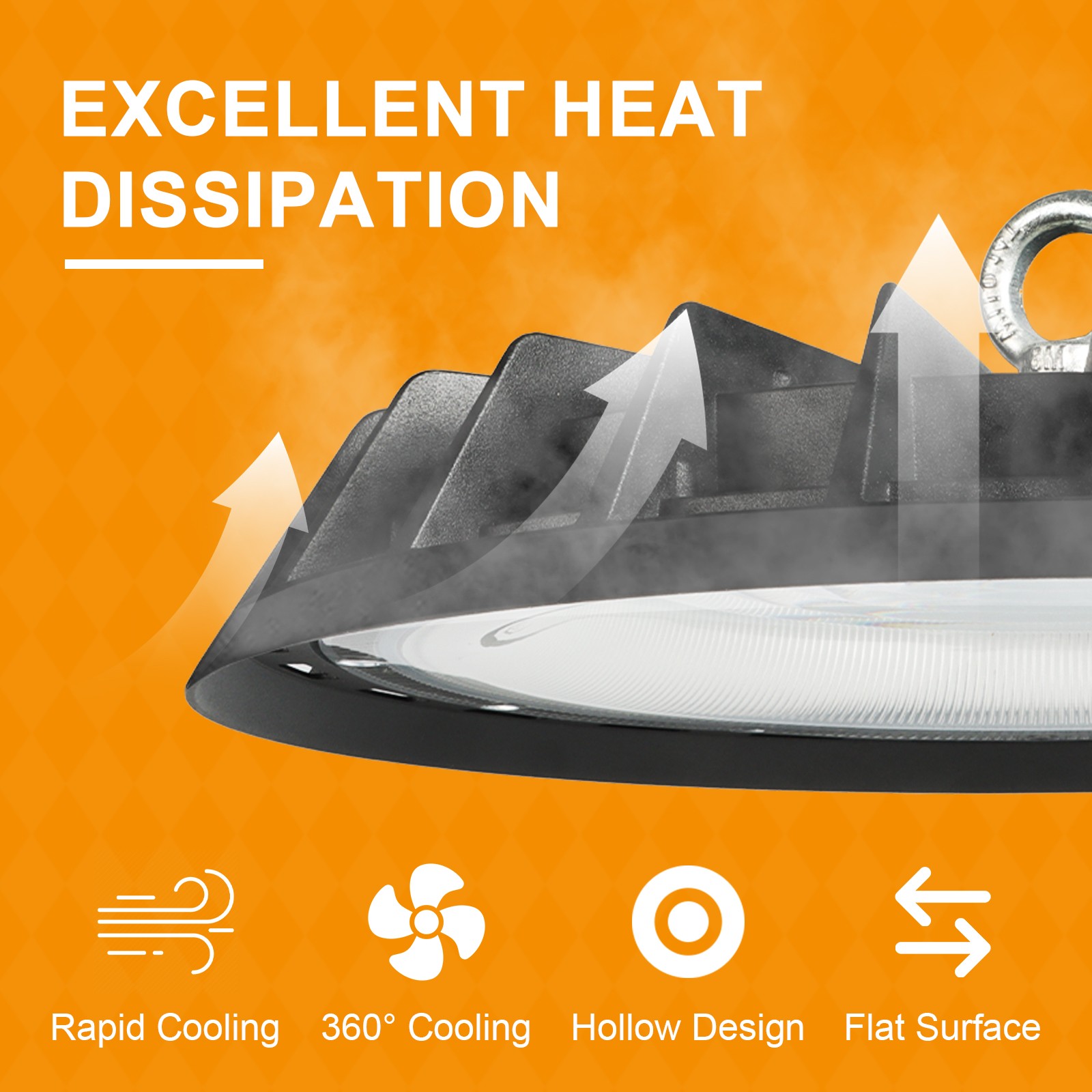 10 Pack 200W UFO Led High Bay Light Industrial Commercial Warehouse Shop Lights