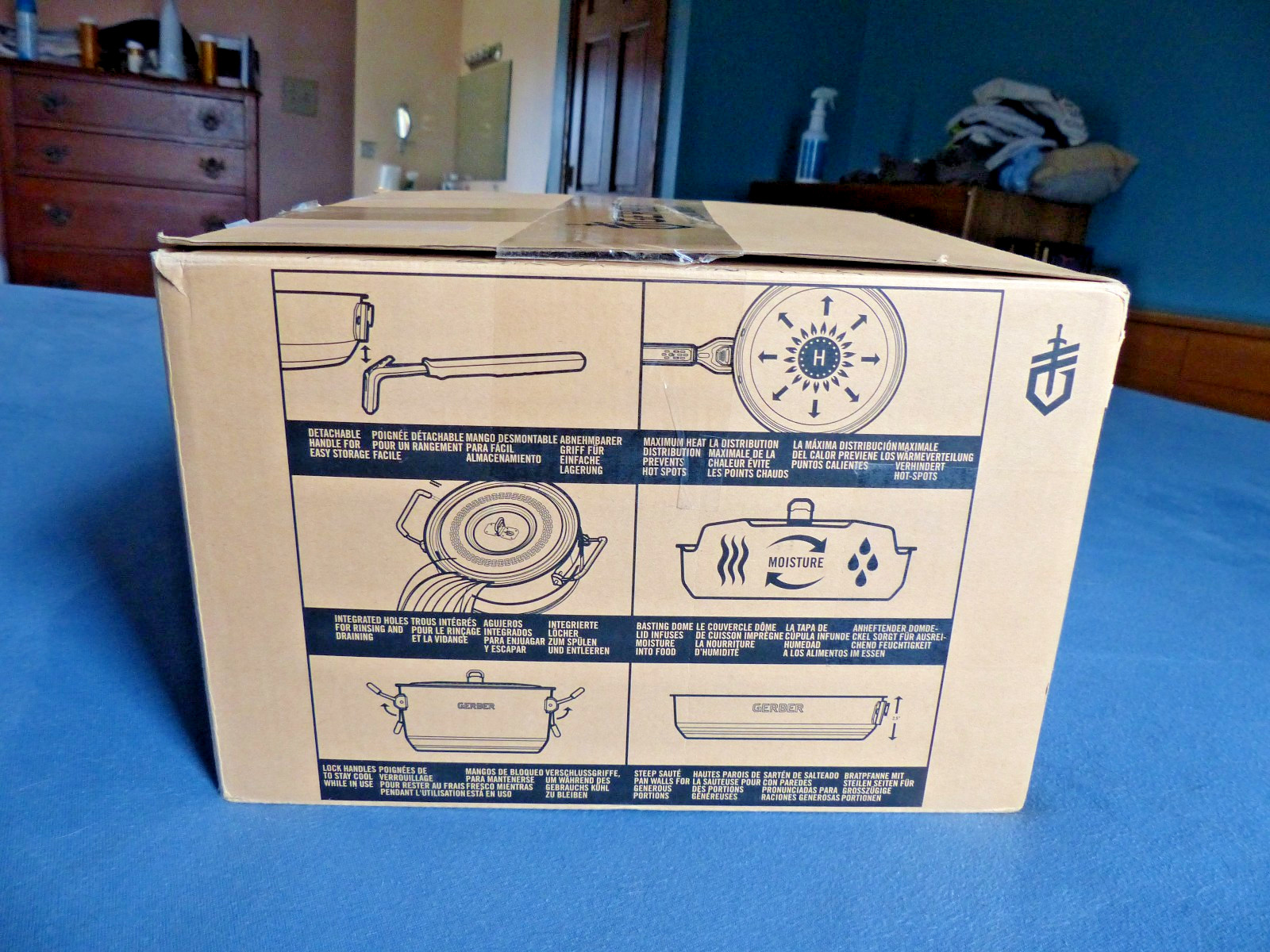 Gerber Gear 16 Piece ComplEAT Cook Set - Dishwasher-Safe Camping Cookware