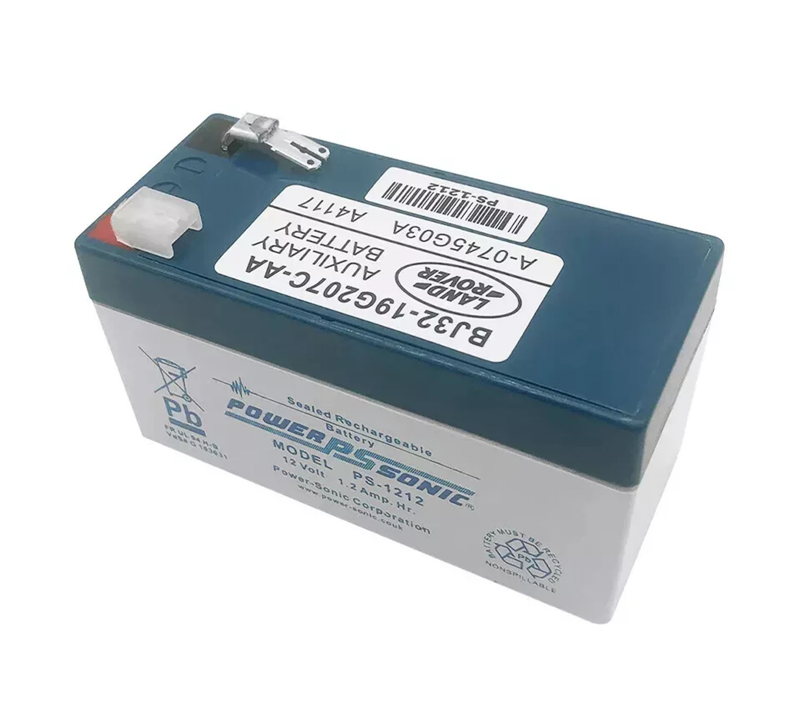 Power Sonic Dash Auxiliary Battery For Land Range Rover Evoque LR024953 PS-1212
