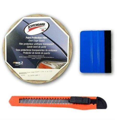33 yds x 1" Wide 3m Roll Door Edge Guard Car Paint Scratch Protection Scotchgard
