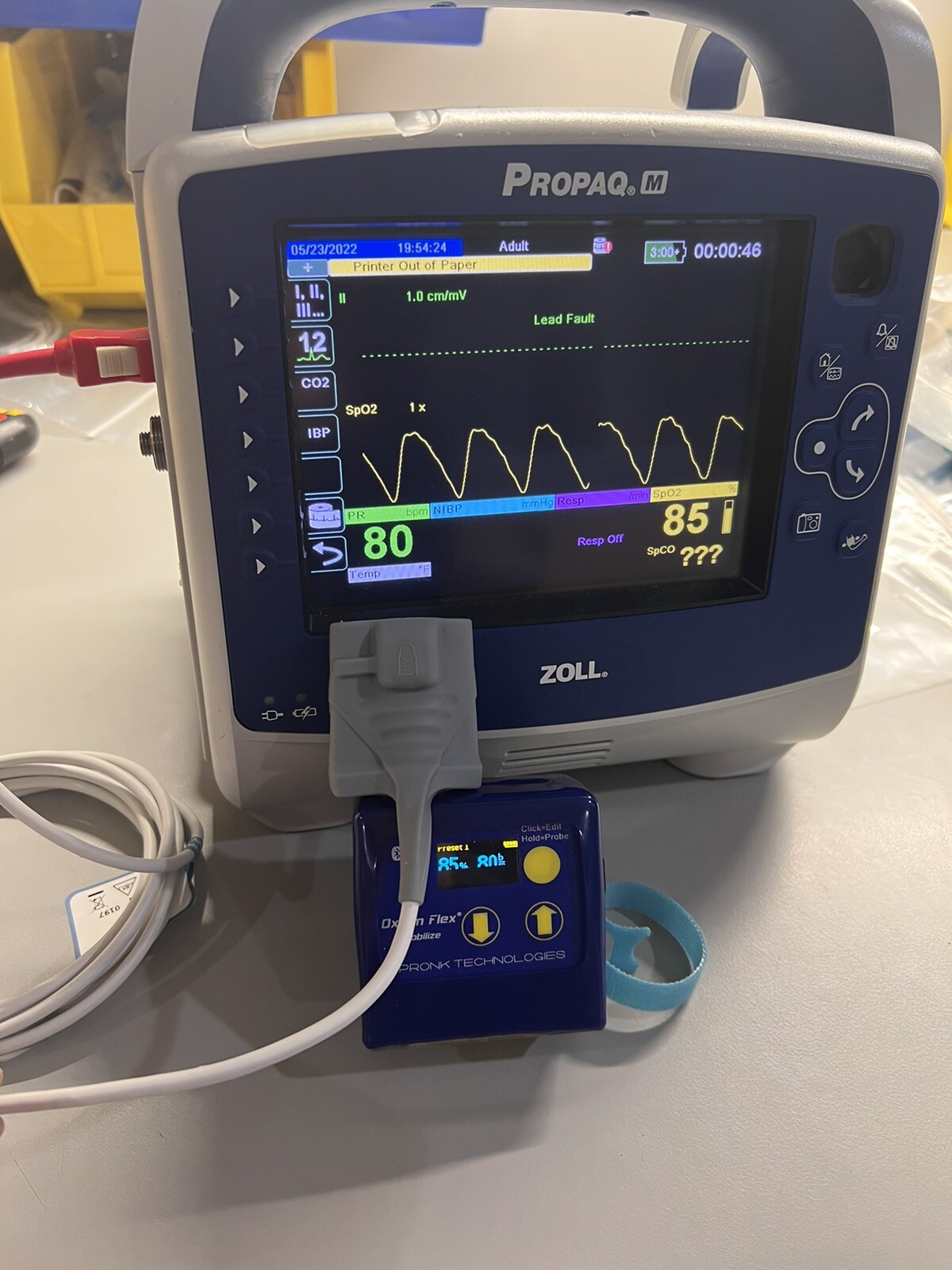 Zoll X Series Masimo Red Direct-Connect Spo2 Adult Soft -Same Day Shipping