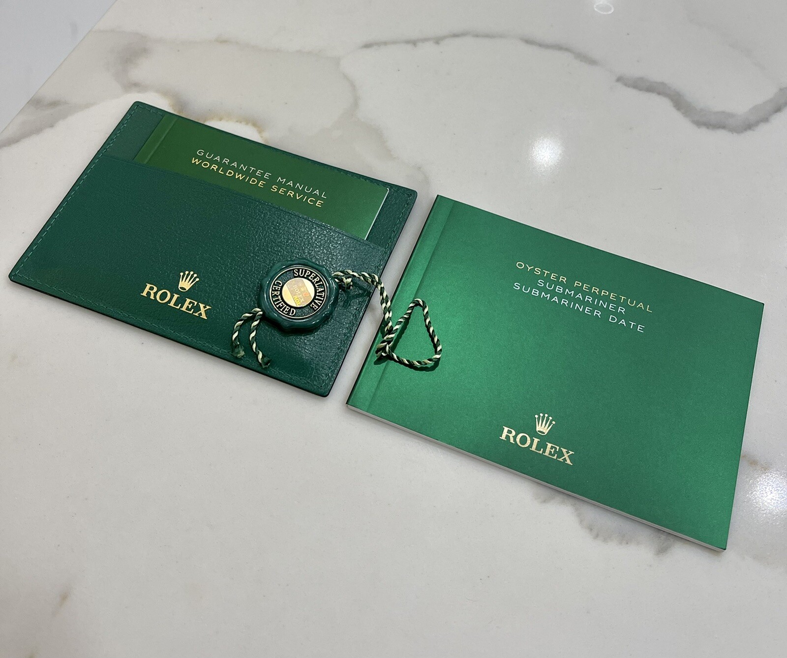 Authentic Rolex Submariner Booklet Manual Full Set New Style 116610 126610 NEW