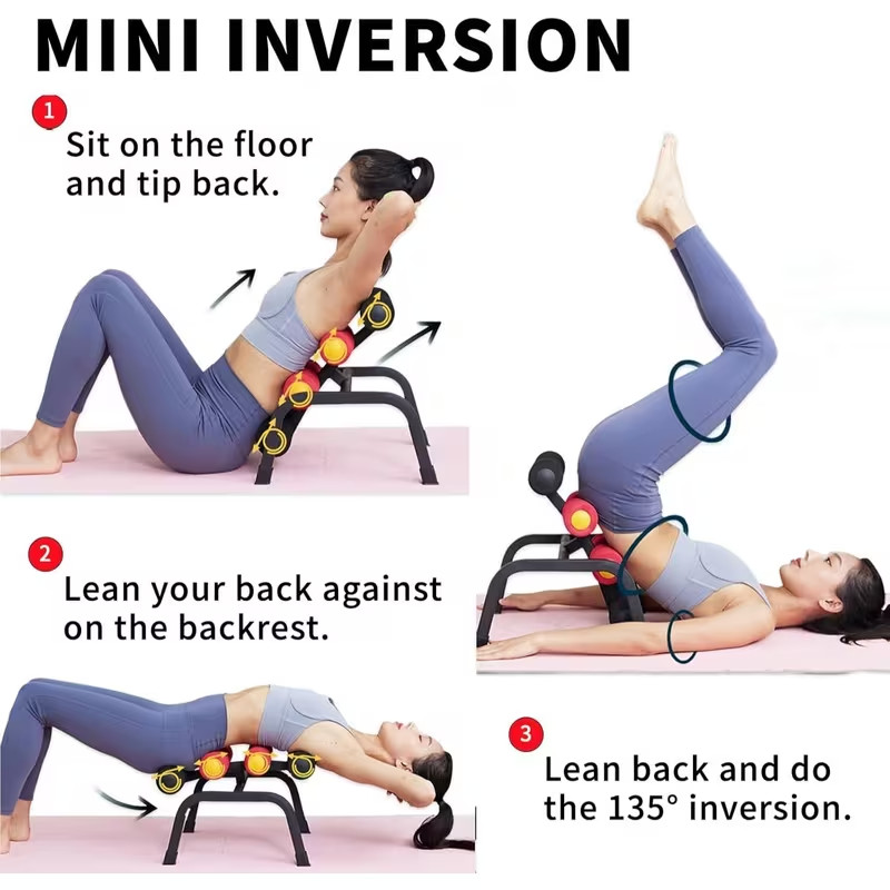 Magic BB Mini inversion Table Back Stretcher & Waist Exercise machine