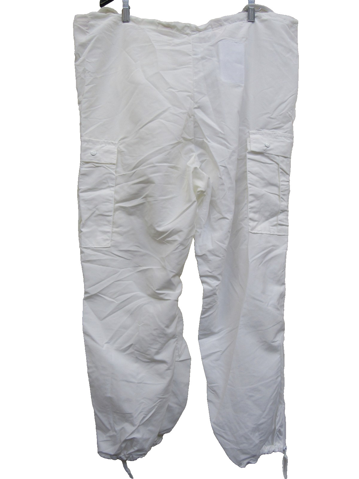 US GI Snow Camo Trousers Pants White Nylon Large Reg Tennier Industries 2018 NOS
