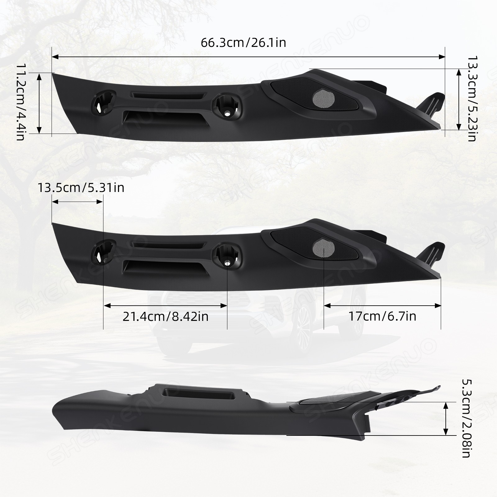 A-Pillar Grab Handle for Toyota Tacoma Gen 4th 2024-2025 2026 Driver Side