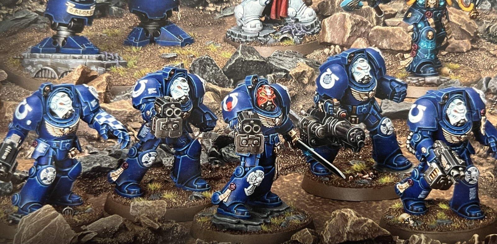 Warhammer 40,000 - Leviathan Space Marine Terminators x5 NoS 40k