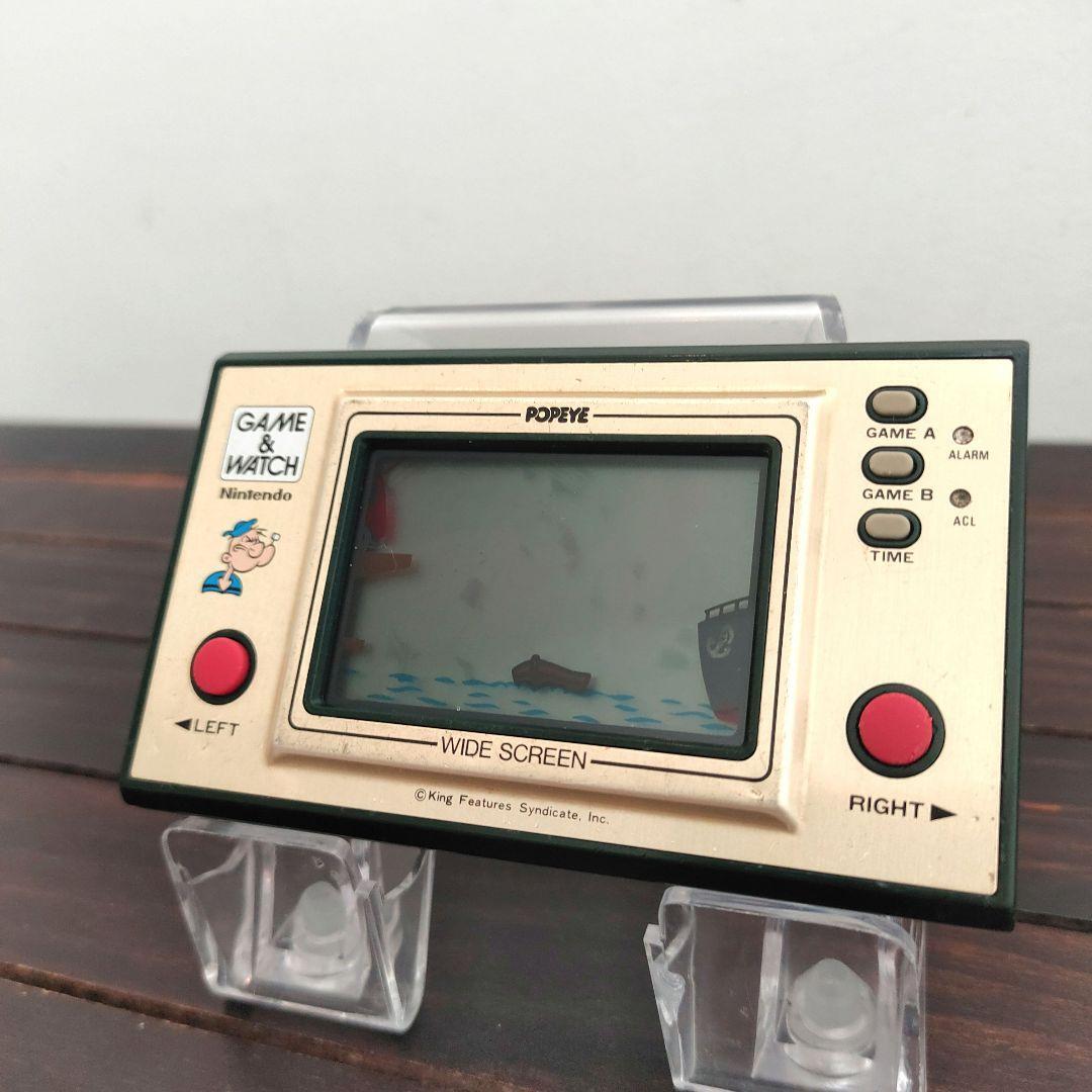NINTENDO GAME AND & WATCH Popeye Wide Screen 1981 tested very good free shipping