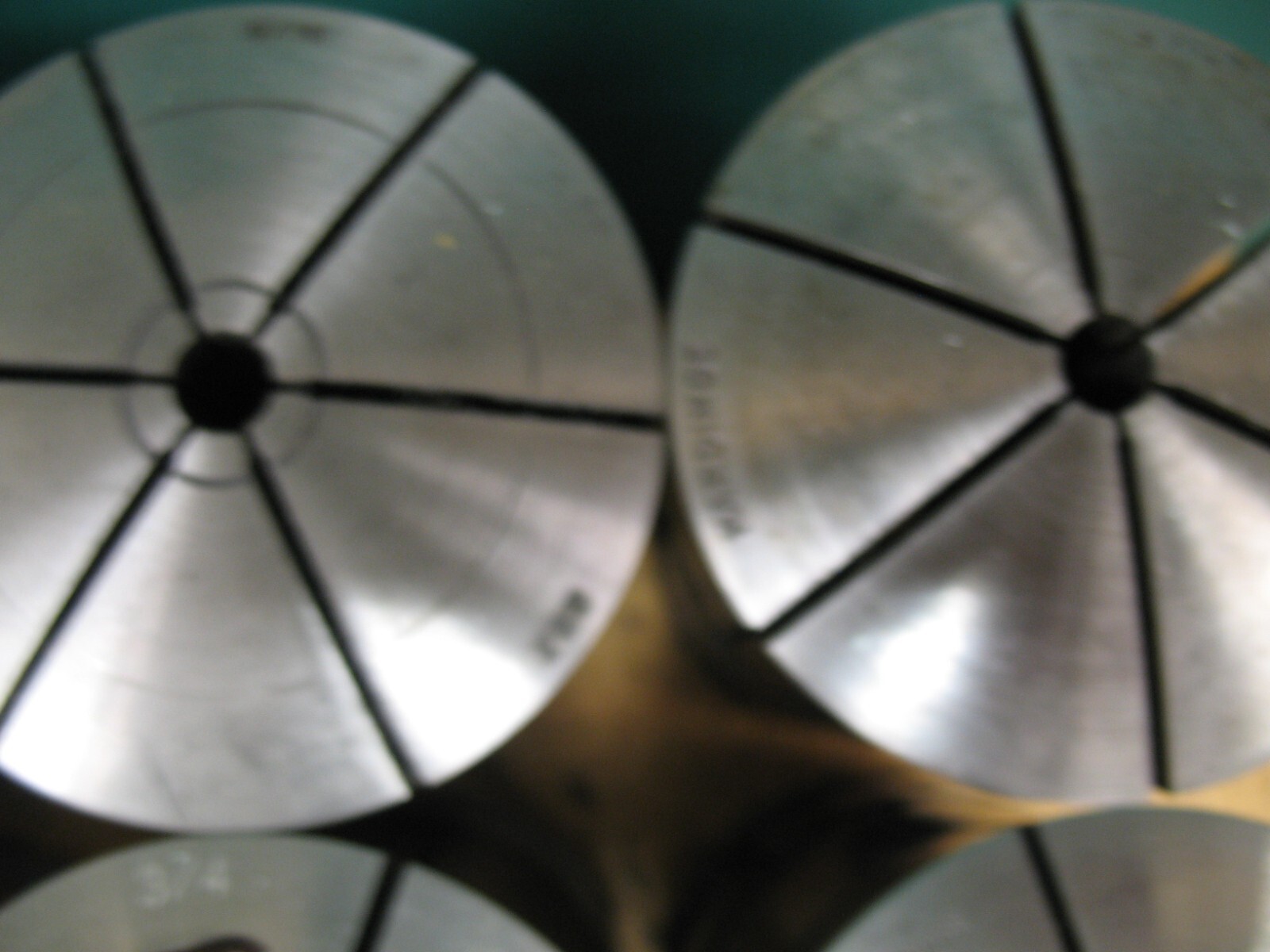 HARDINGE COLLETS 22J ROUND 5/16" - 1-15/16" LATHE COLLET CHUCK NOSE