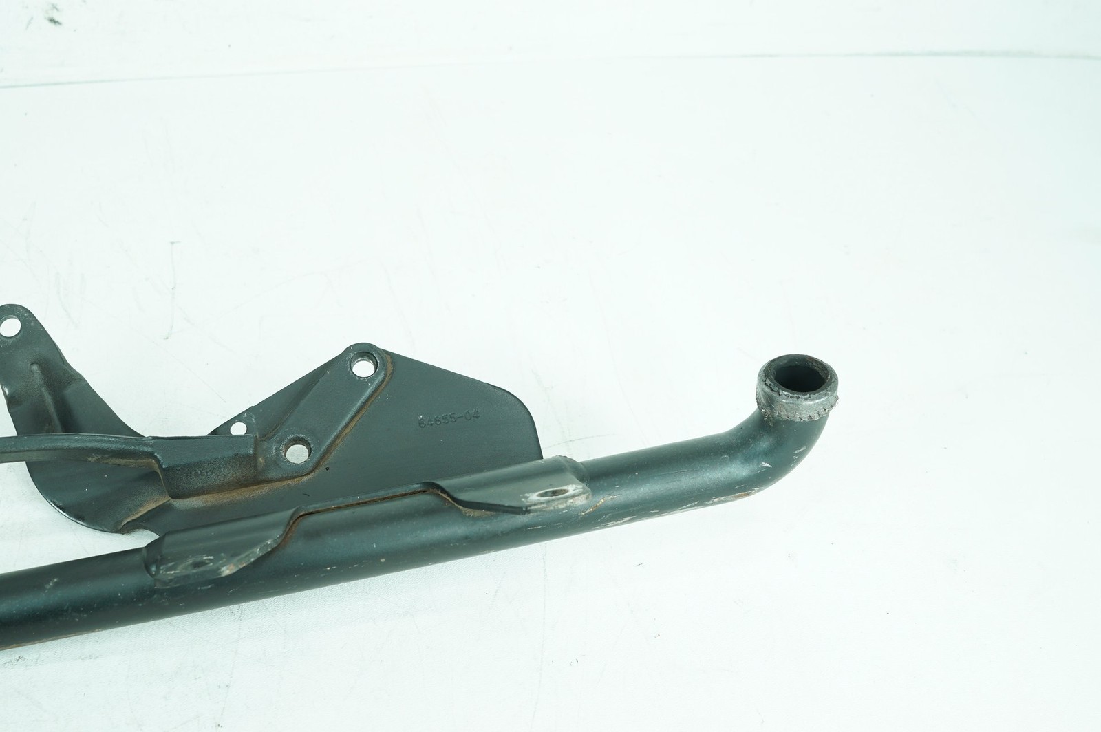 08 Harley Sportster XL1200 Low Exhaust Muffler Interconnect Bracket Support Bar