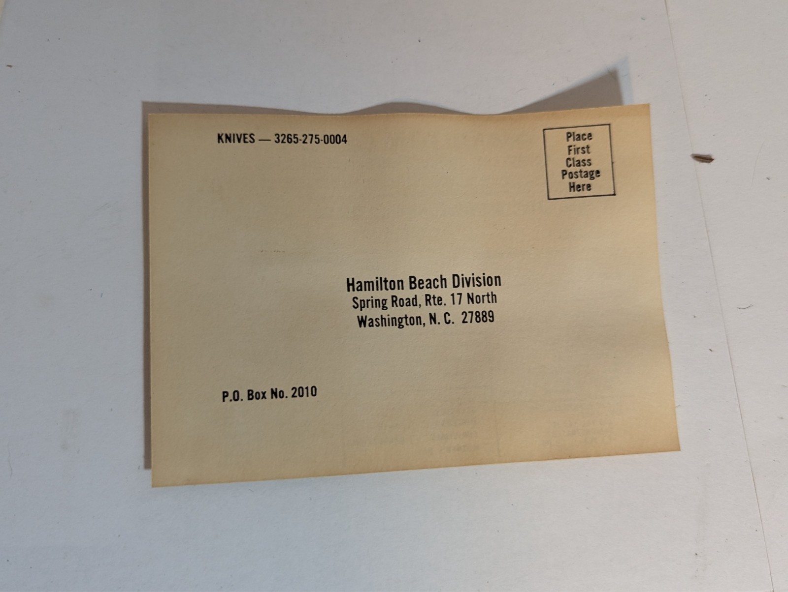 VTG Electric Knife Hamilton Beach Scovill 275W w Box & Papers Blades Tested VG+