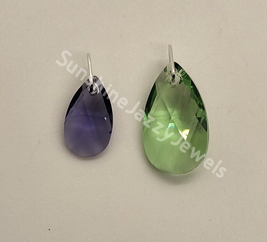 25pc Sterling Silver (925) Ice Pick/ Pinch Bails; 2 Sizes; Hang Pendants