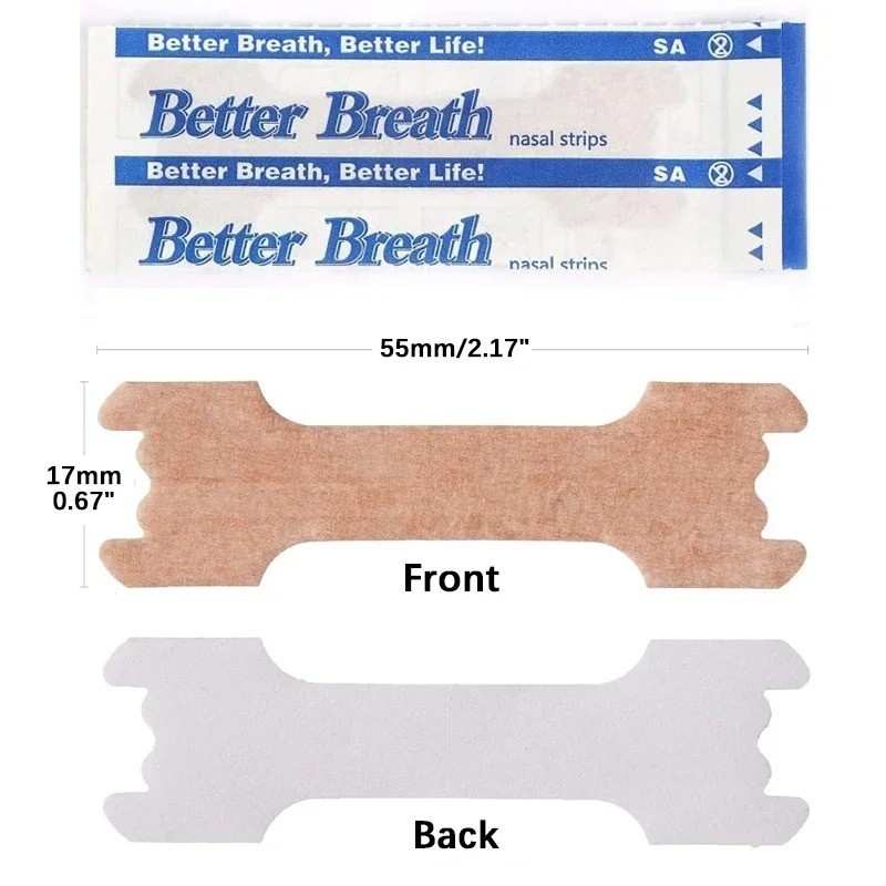 100/200/300 Pcs Breathe Better and Reduce Snoring Nasal Strips