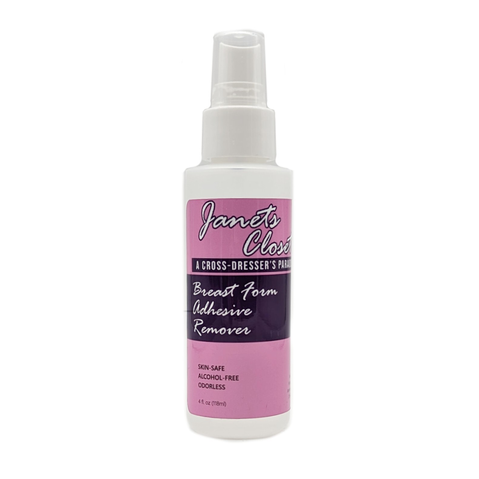 Janet's Closet Breast Form Prosthetic Medical Grade Adhesive Glue REMOVER 4ozUSA
