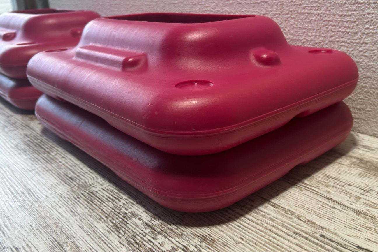 THE STEP Original Aerobic Exercise Platform 4 Extra Replacement Risers 10 x 14