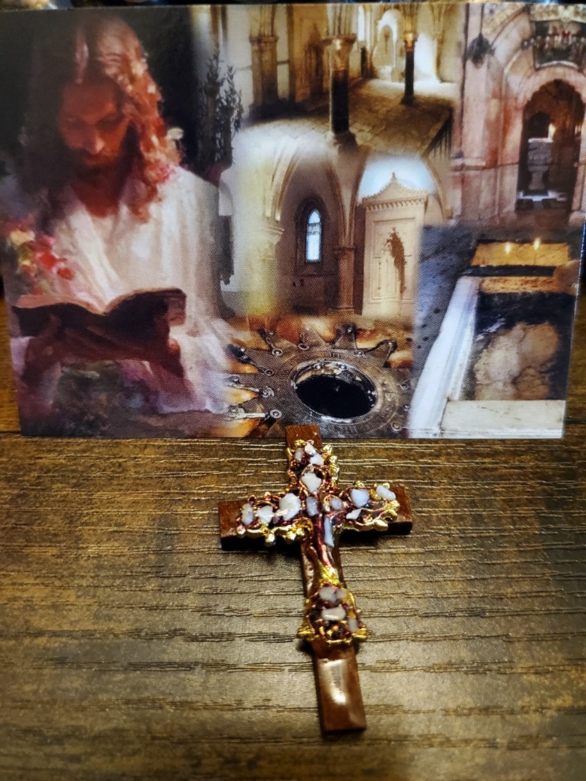 Life of Jesus Cross Nativity, Church of Ascension, Cenacle, Tomb of Jesus