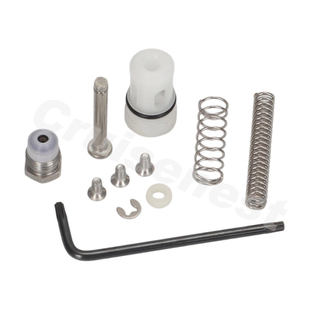 For Iwata WS400 LS400 Spray Gun Rebuild Kit w/ Air & Fluid Valve Spring 5652