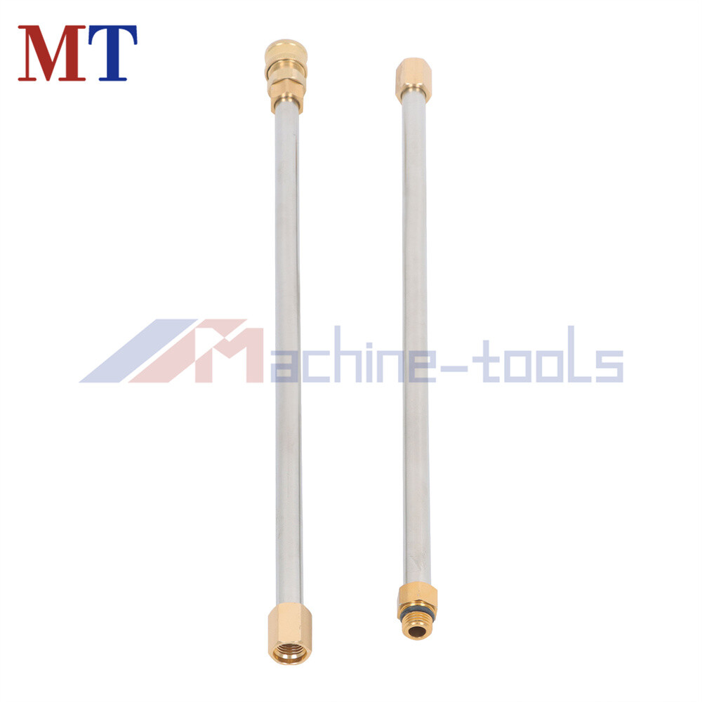 High Pressure Washer Gun Extension Wand Lance Gutter Cleaner Nozzles Kit 4000PSI