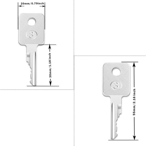 6693241 Ignition Key,10 Pack D250 Bobcat Keys Heavy Equipment Key WL-D250-1