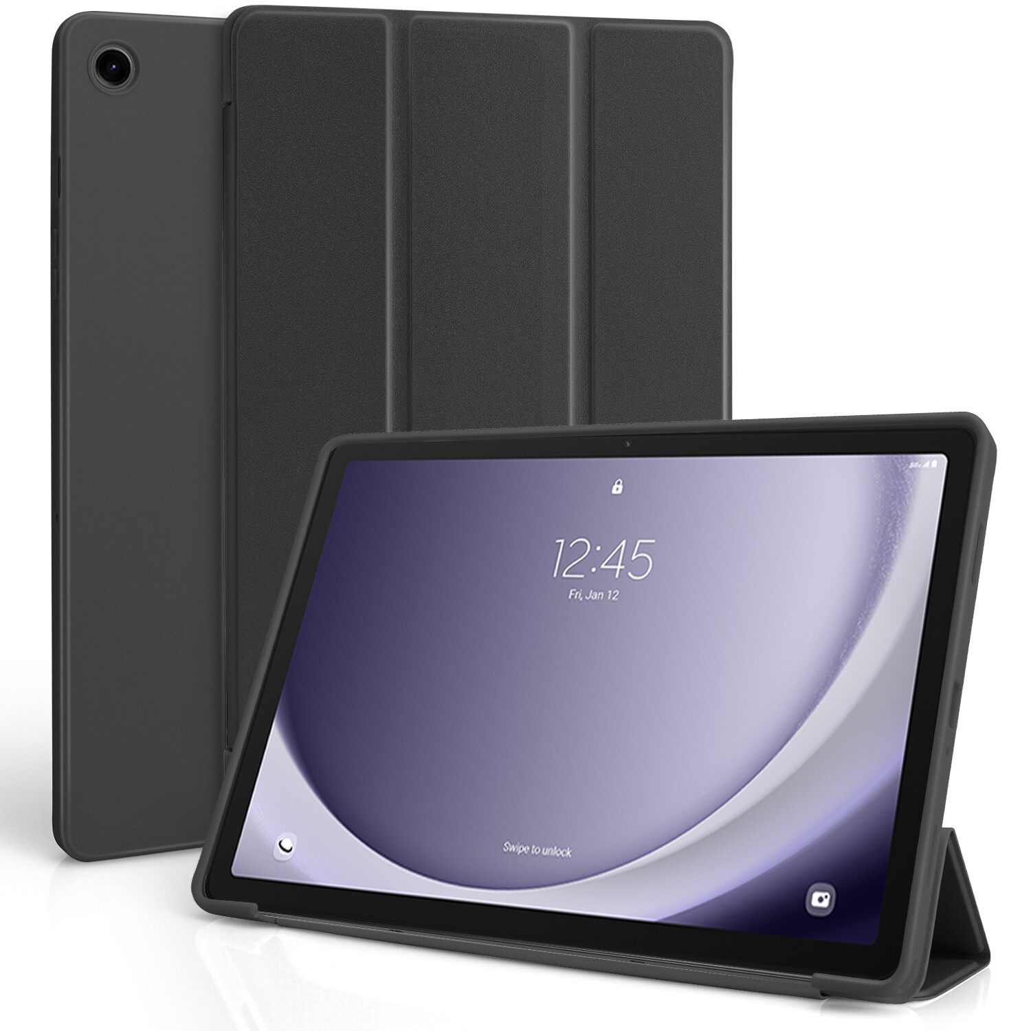 For Samsung Galaxy Tab A9+ 11" 2023 Case – Leather Stand Cover/ Screen Protector