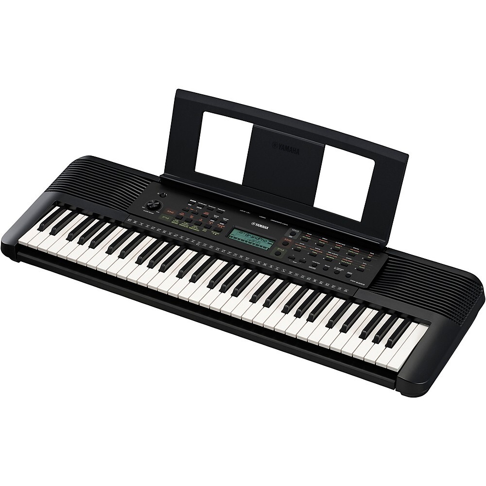 Yamaha PSRE283 61-Key Portable Keyboard with Power Adapter