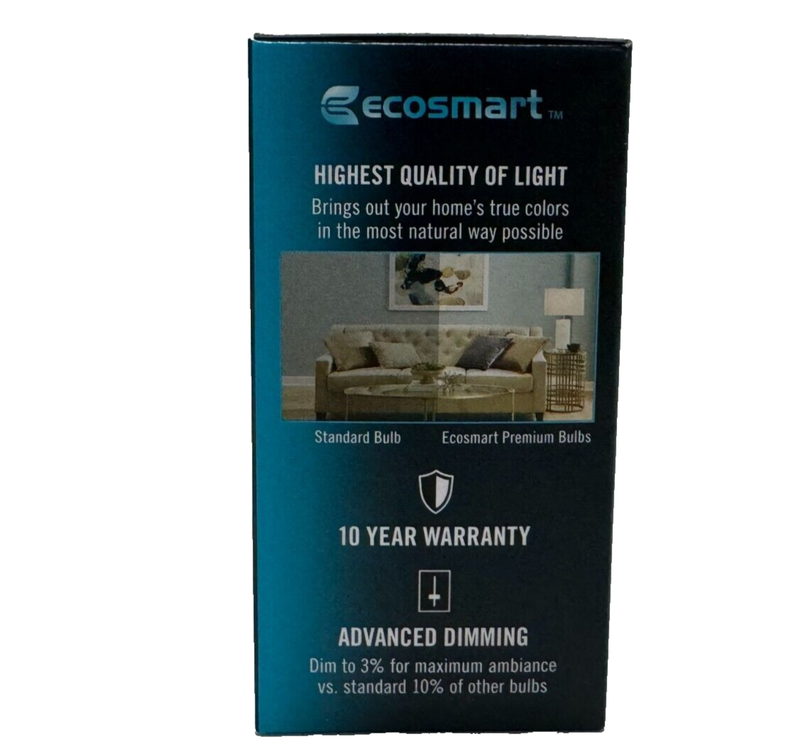 Ecosmart 60W LED Bulb, Color Changing A19 with Remote