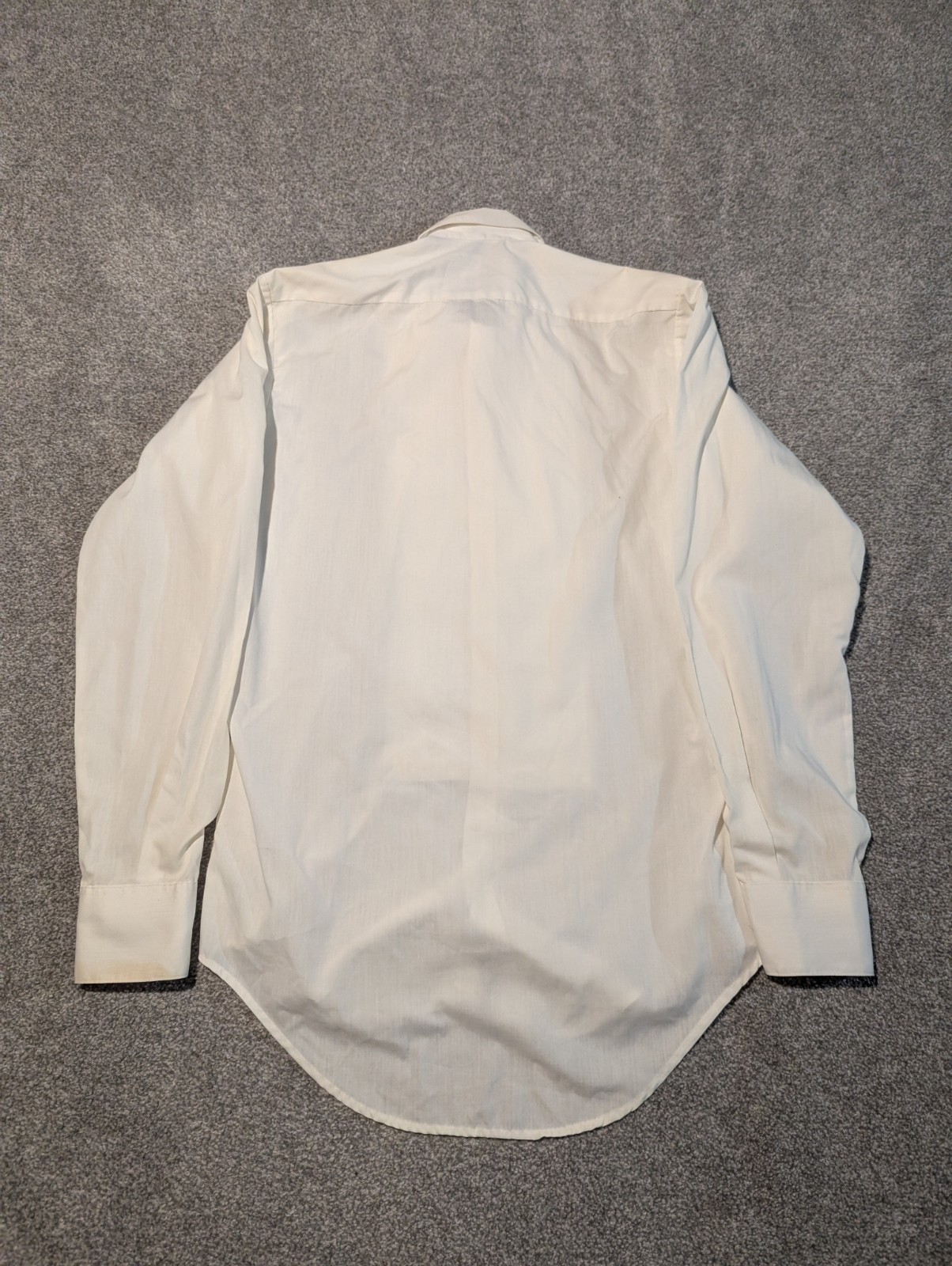 Vintage After Six Tuxedo Shirt Mens S4 White Ruffle Front