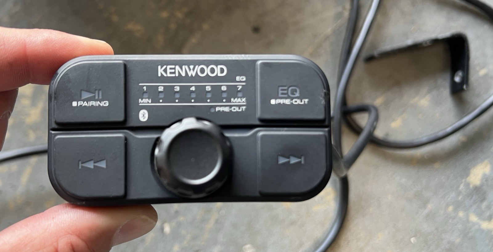 Plex Audio Speaker System Box With Kenwood Bluetooth Amp For Harley Davidson