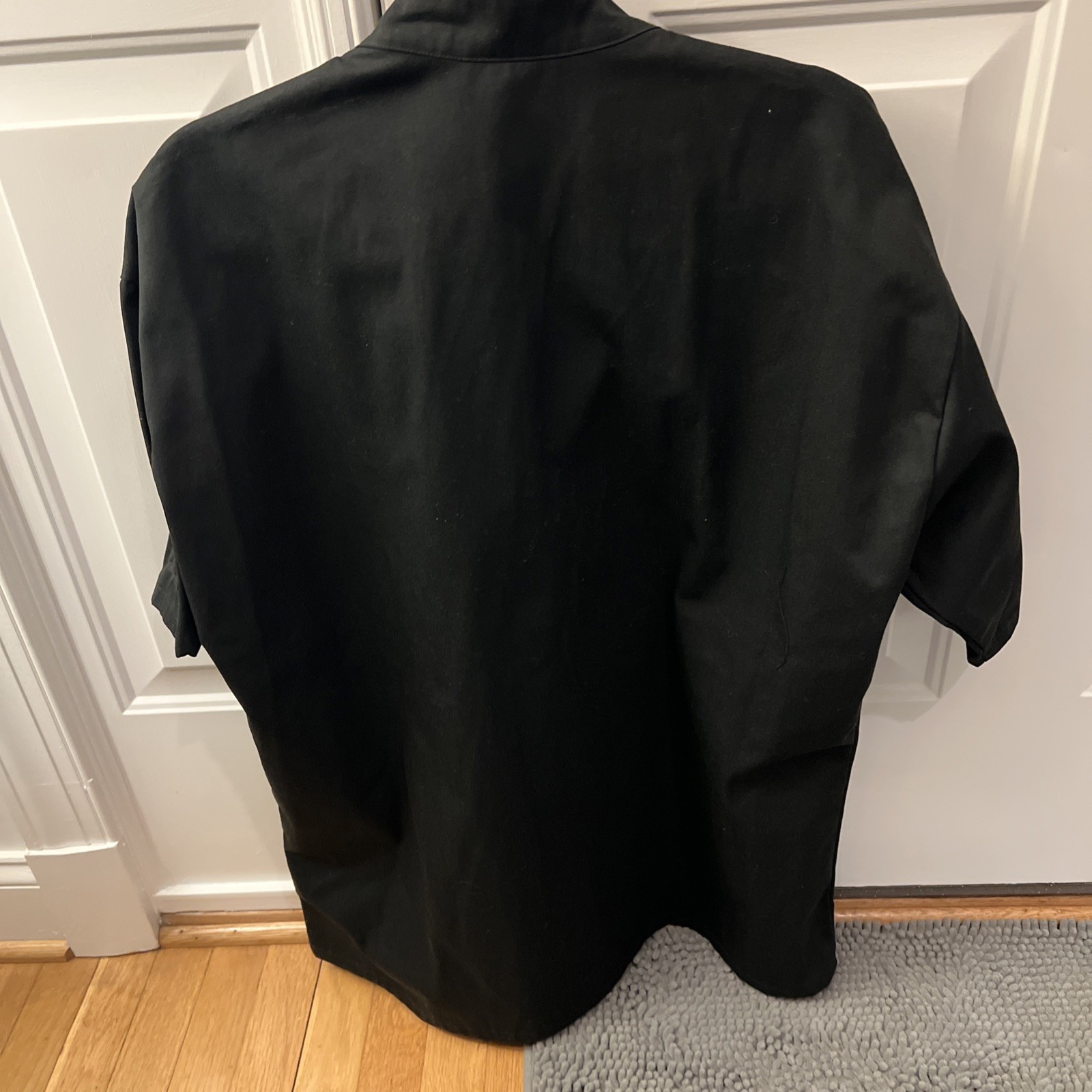 Uncommon Threads Chef's Coat-New With Tags -Black Large