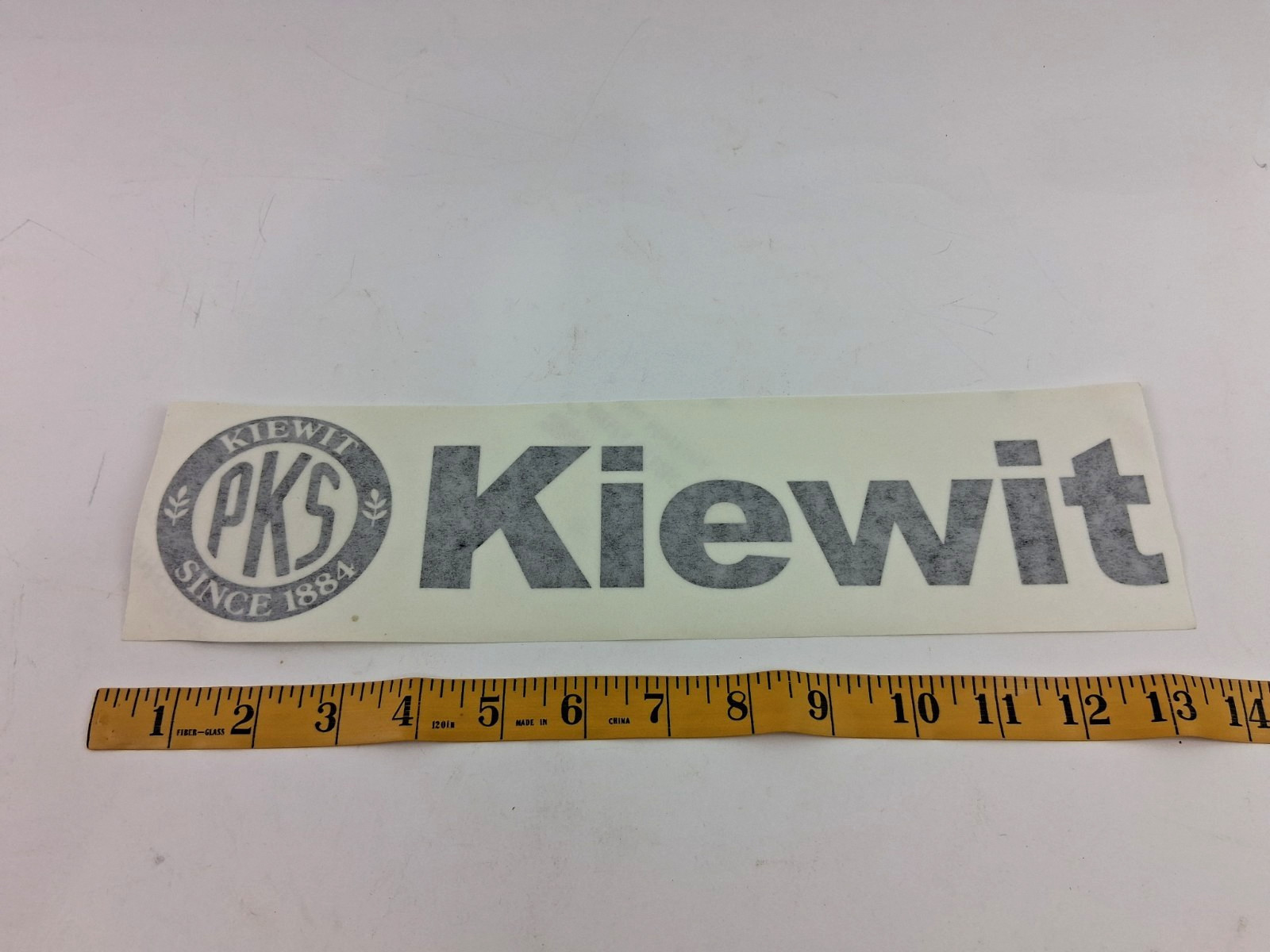 Kiewit Corporation Since 1884 Sticker Decal PKS Contractors Construction 13.5"
