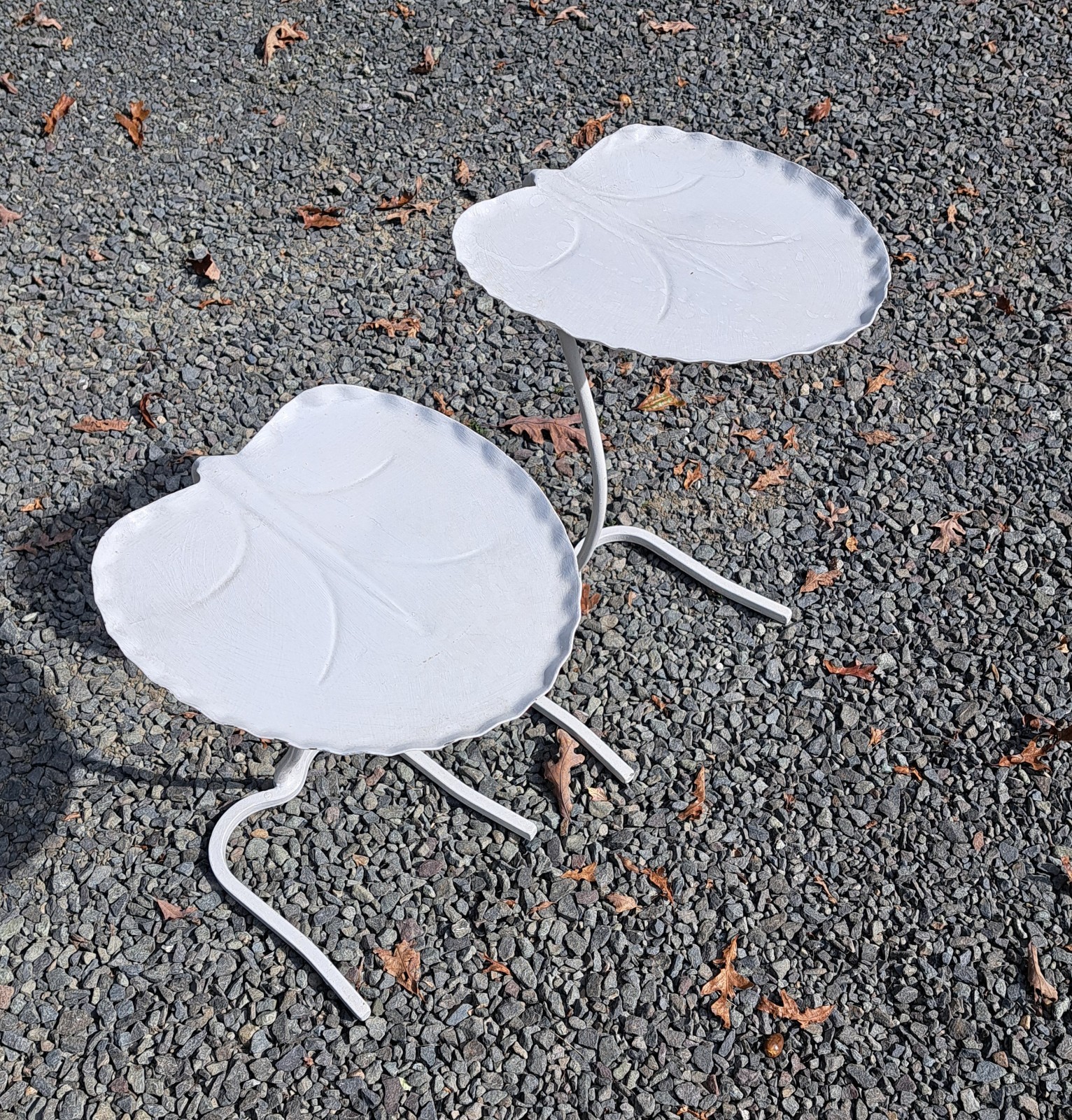 Pair of Mid Century Salterini Lily Pad Nesting Tables