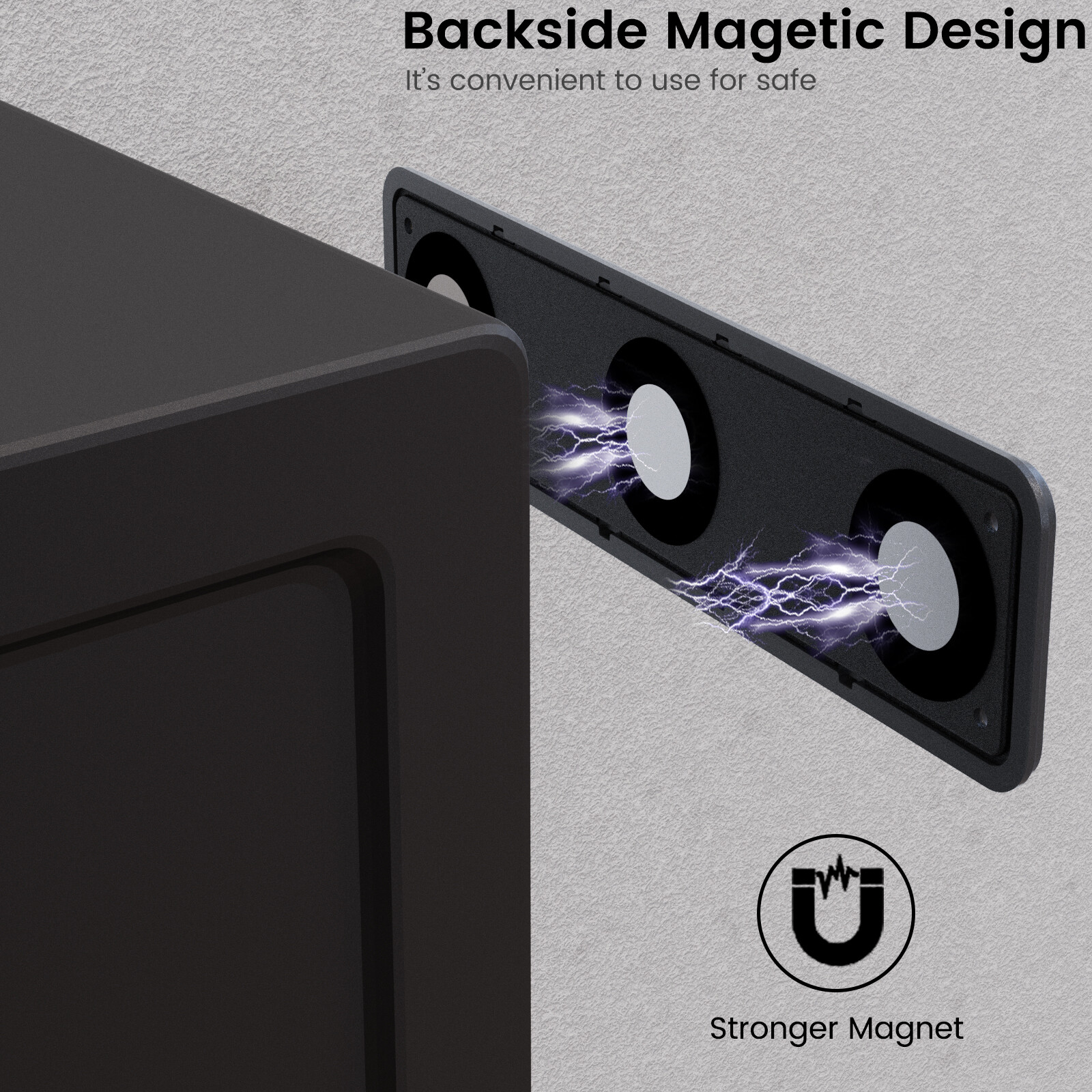 Magnetic Ammunition Holder, Gun Magnet Double Sided holder,Gun Magazine Storage
