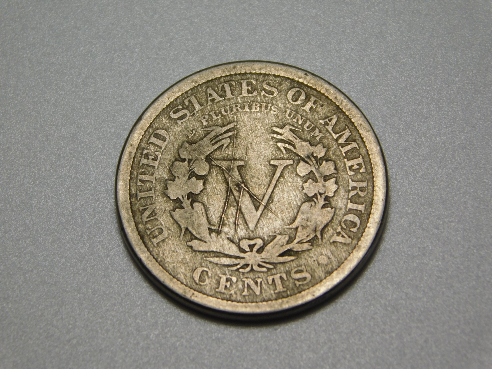 US COIN 1890 LIBERTY HEAD V NICKEL