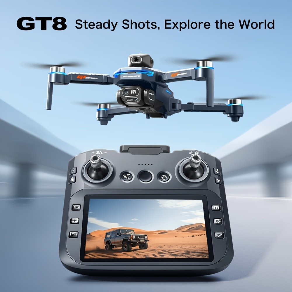5G Professional 8K HD Dual Camera Drone With FPV WIFI Obstacle Avoidance