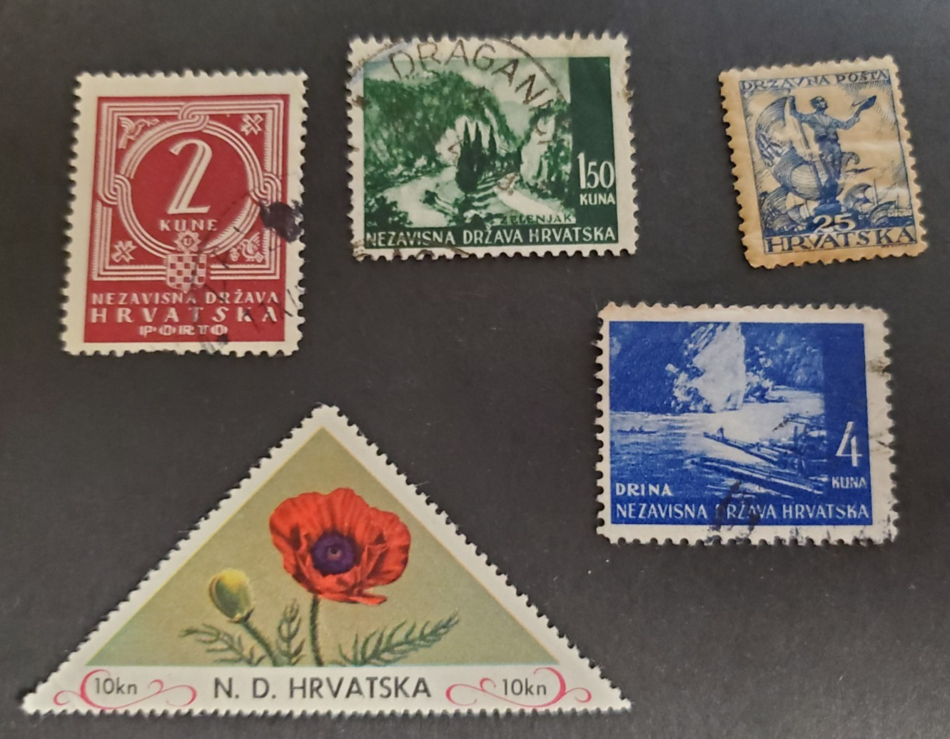 Croatia, nice lot of old stamps