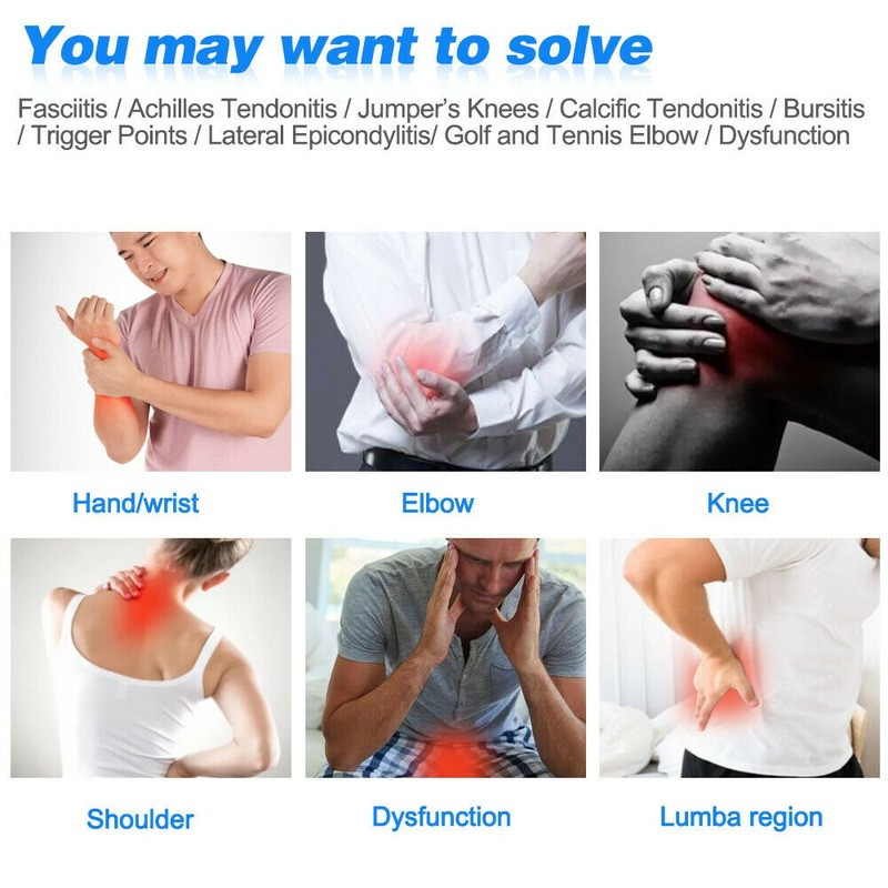 Touch Screen Focused Shockwave Therapy Machine 7 Heads ED Treatment Pain Relief