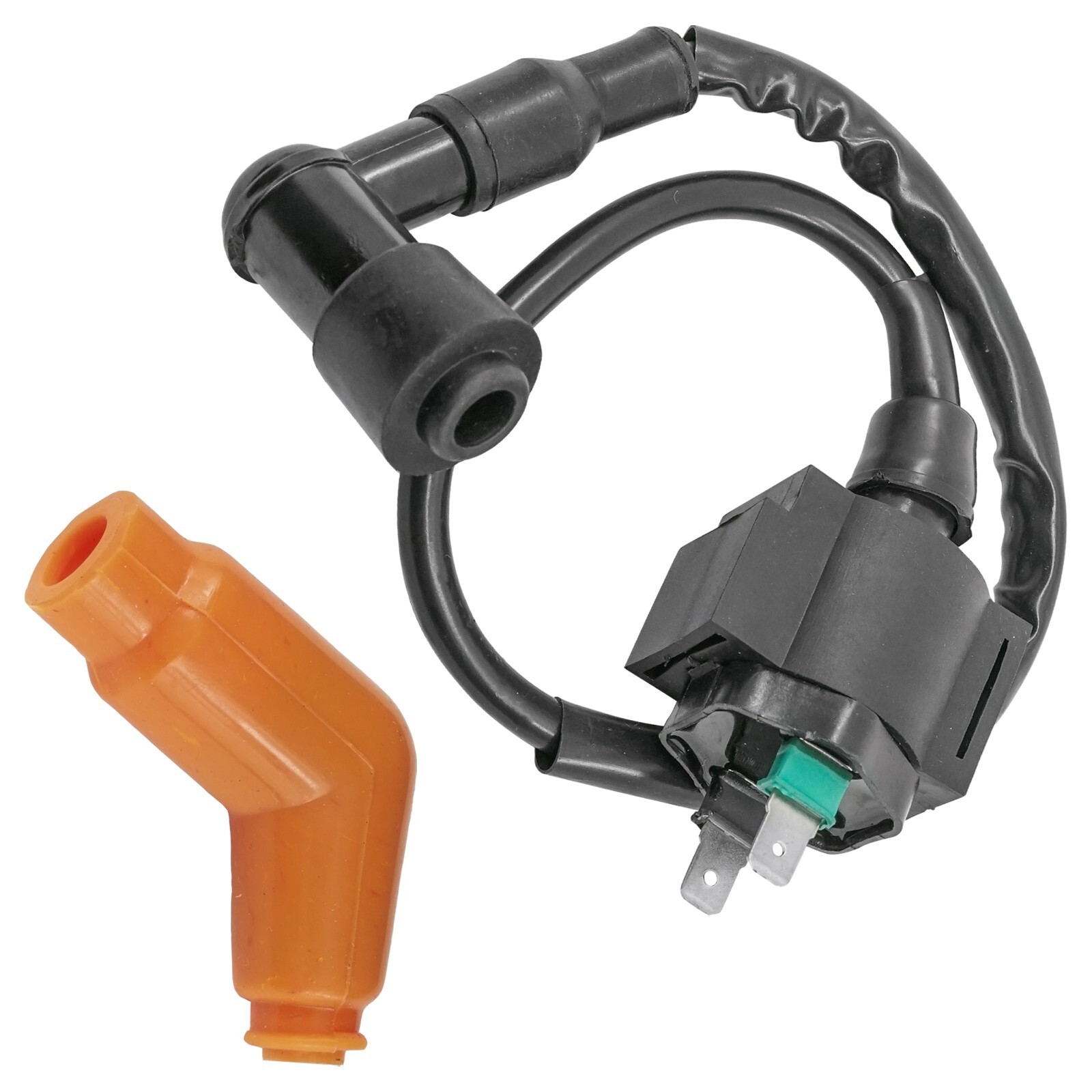 Ignition Coil & Spark Plug Cap Boot for Honda Big Red 250 ATC250ES 1985-1987