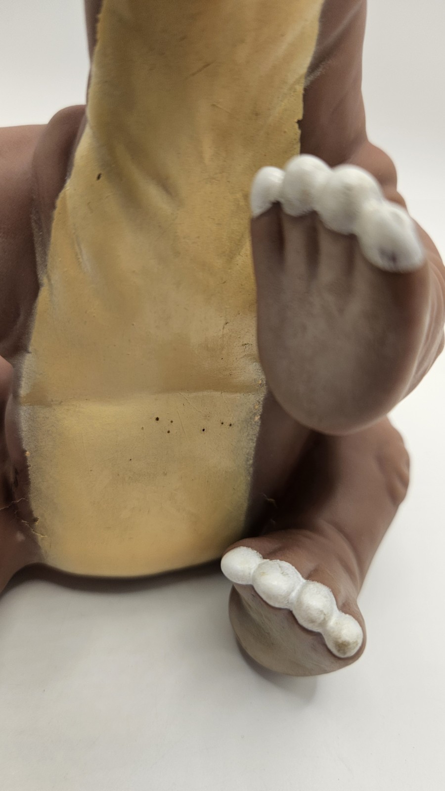 Little Foot From Land Before Time Rubber Puppet PIZZA HUT 1988 Vintage