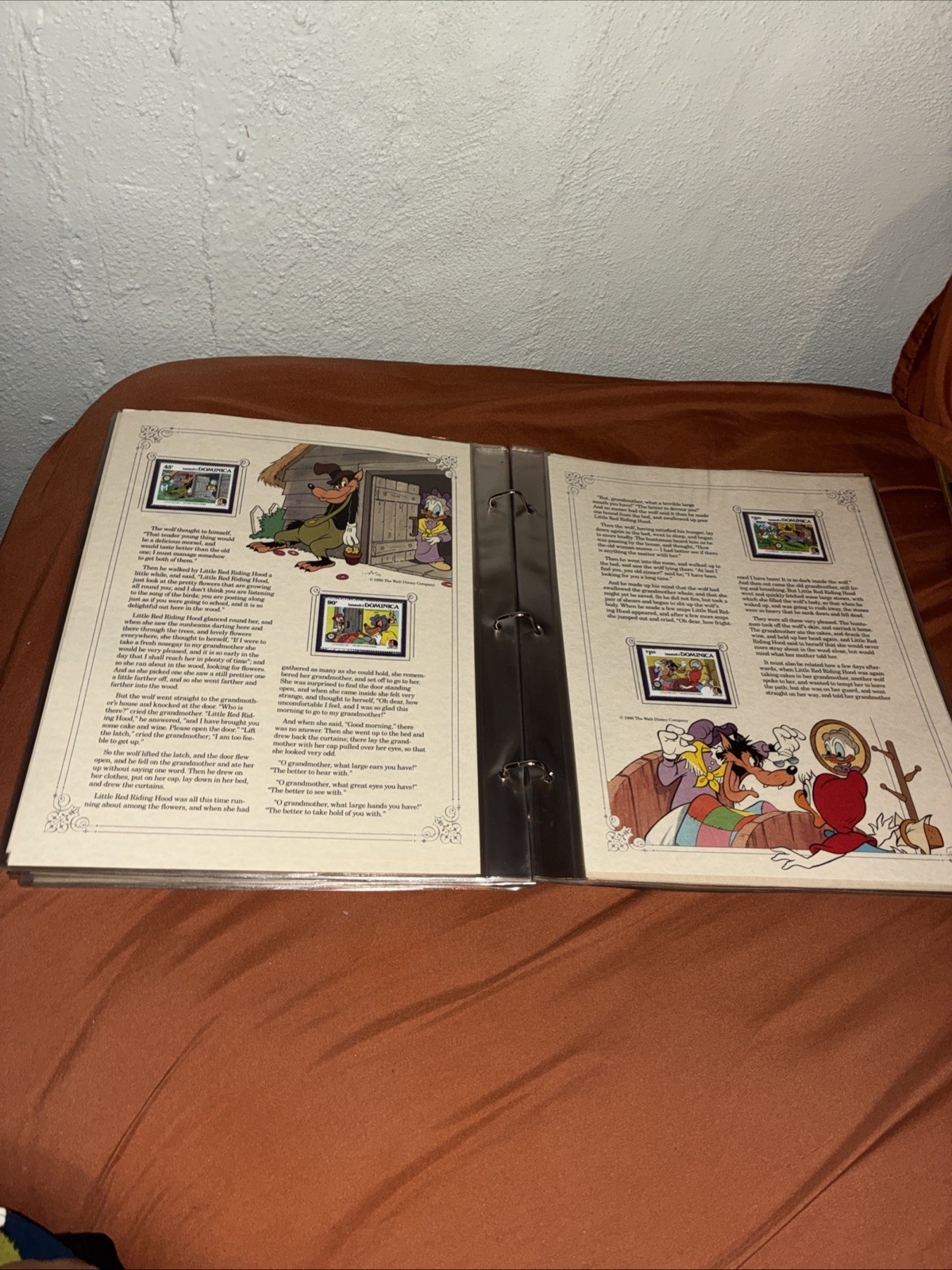 Walt Disney Grimm's Fairy Tales Panel Collection Postal Commemorative Society200