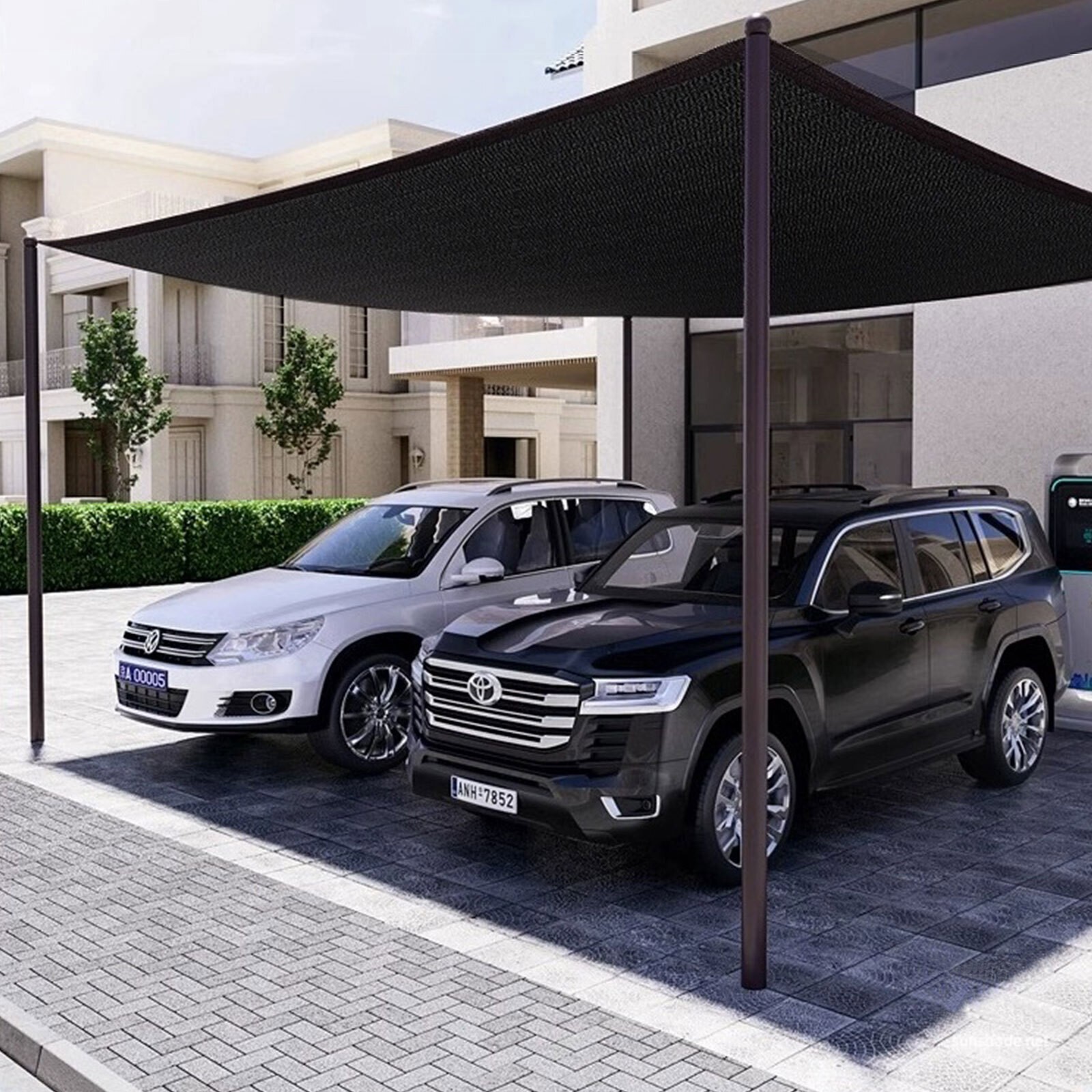 70% Sun Shade Net Outdoor Patio Garden Pergola Sun Shade Cloth Cover Canopy