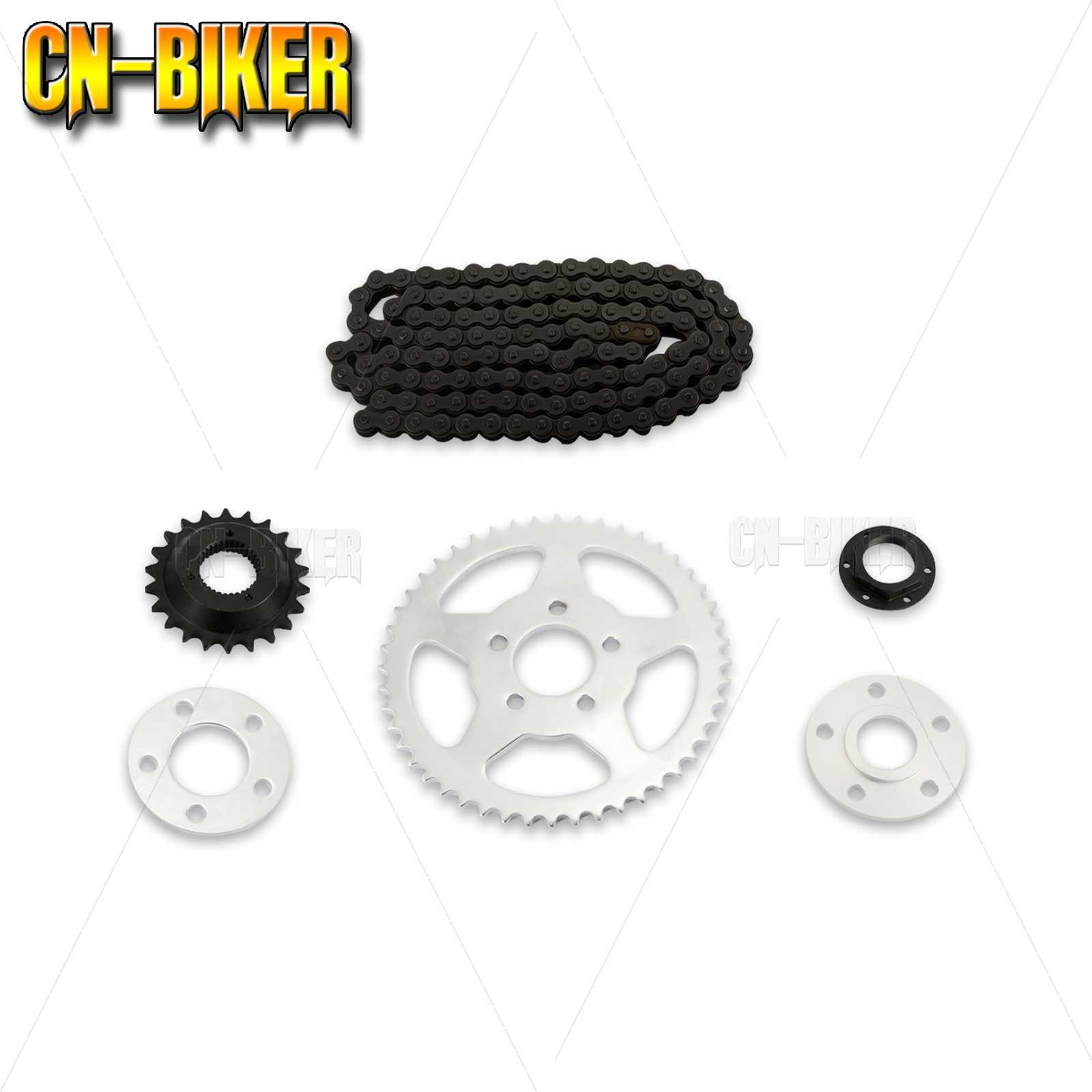 Belt to Chain Drive Conversion Kit For 2004-2023 Harley Sportster XL 883 1200