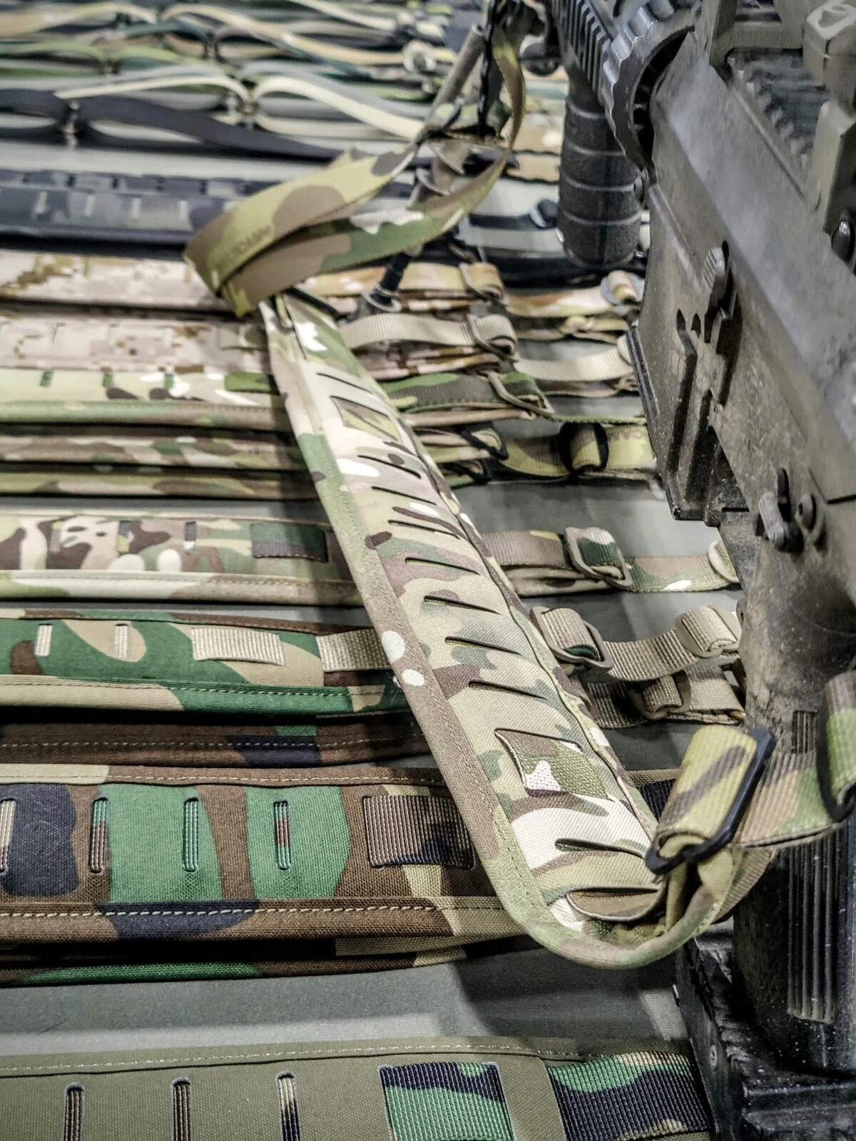 MARS QUICK-ADJUST RIFLE SLING - Padded Molle - 2 Point Mission Military Strap