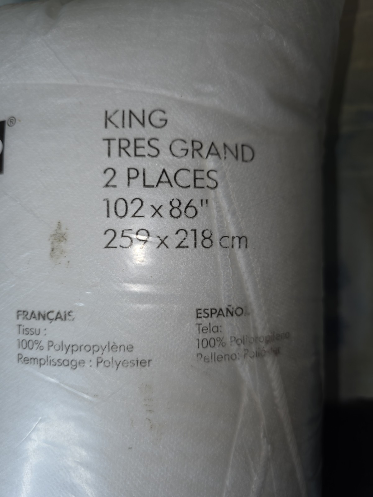 Ikea Mysa Latt KING 2 Places White New Sealed Bag A Must Have Buy It SHIPS FAST