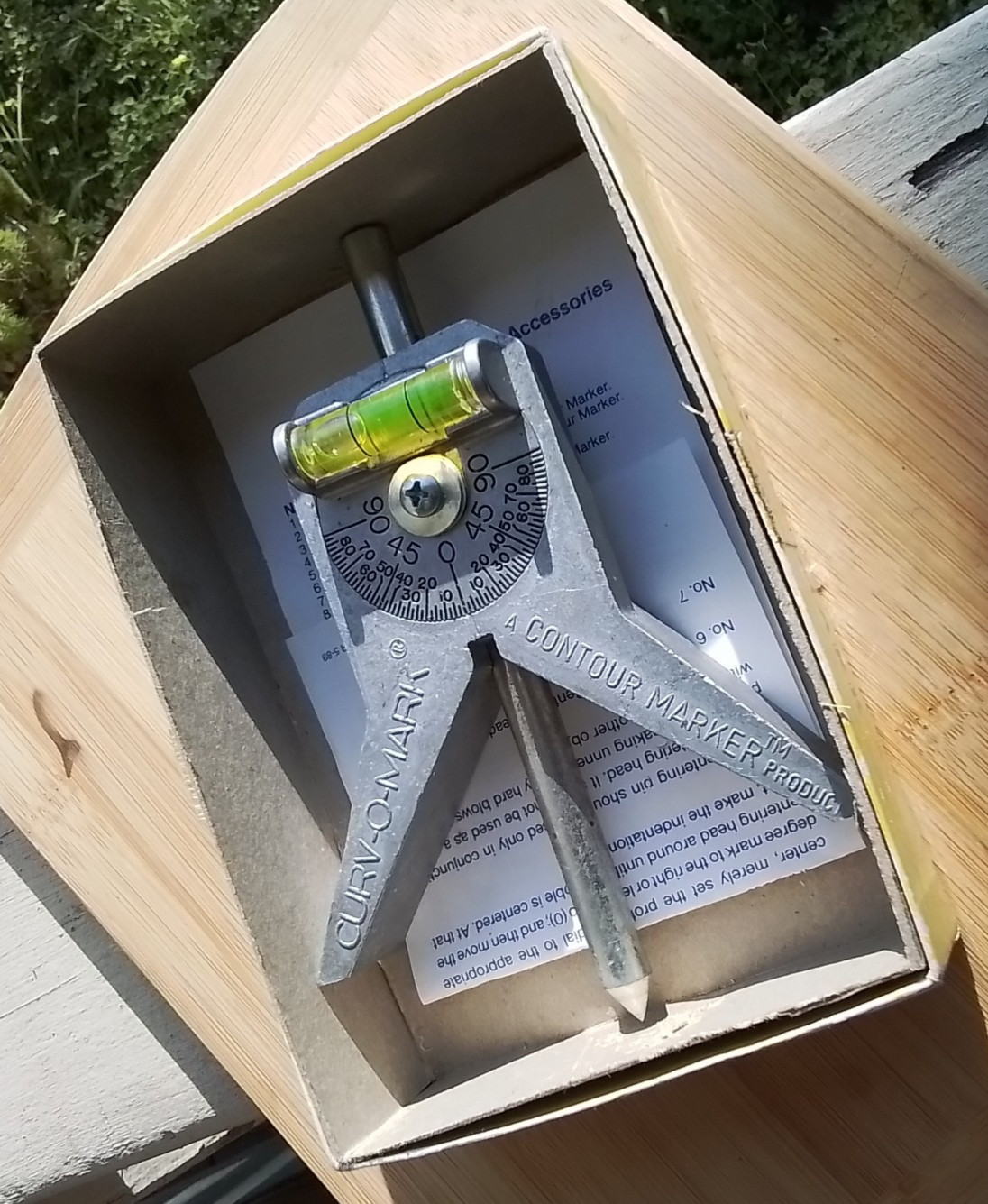 CURV-O-MARK Tool #6 CENTERING HEAD for a Contoured Workpiece