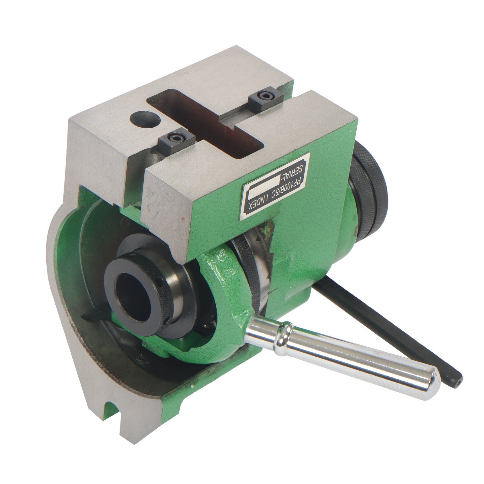 Vertical Horizontal 5C Collet Spin Index Fixture Milling .0004" Spindle Thread