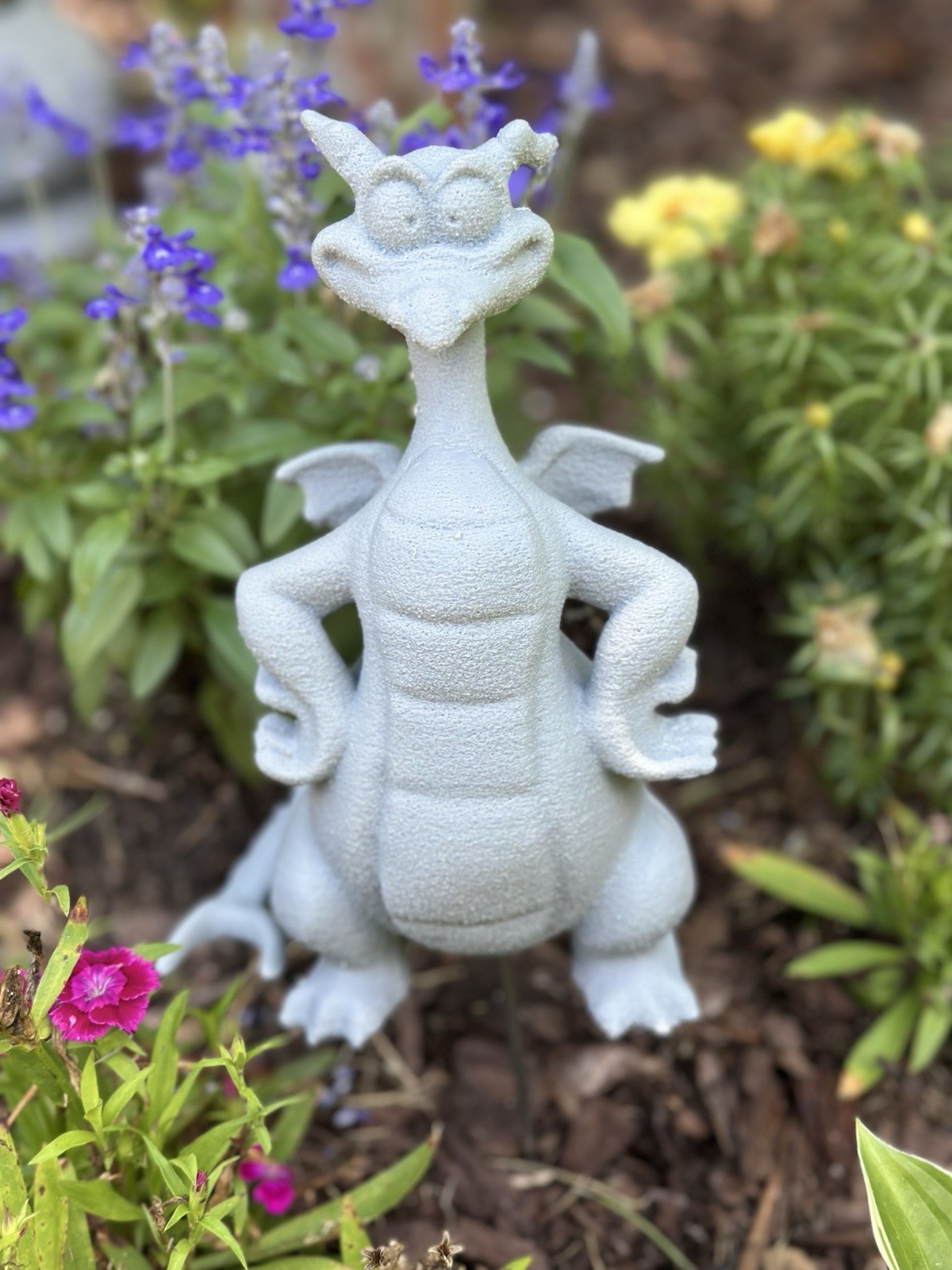 FIGMENT Disney Garden Statue Flower Decor Festival Epcot Parks Outdoor Gift